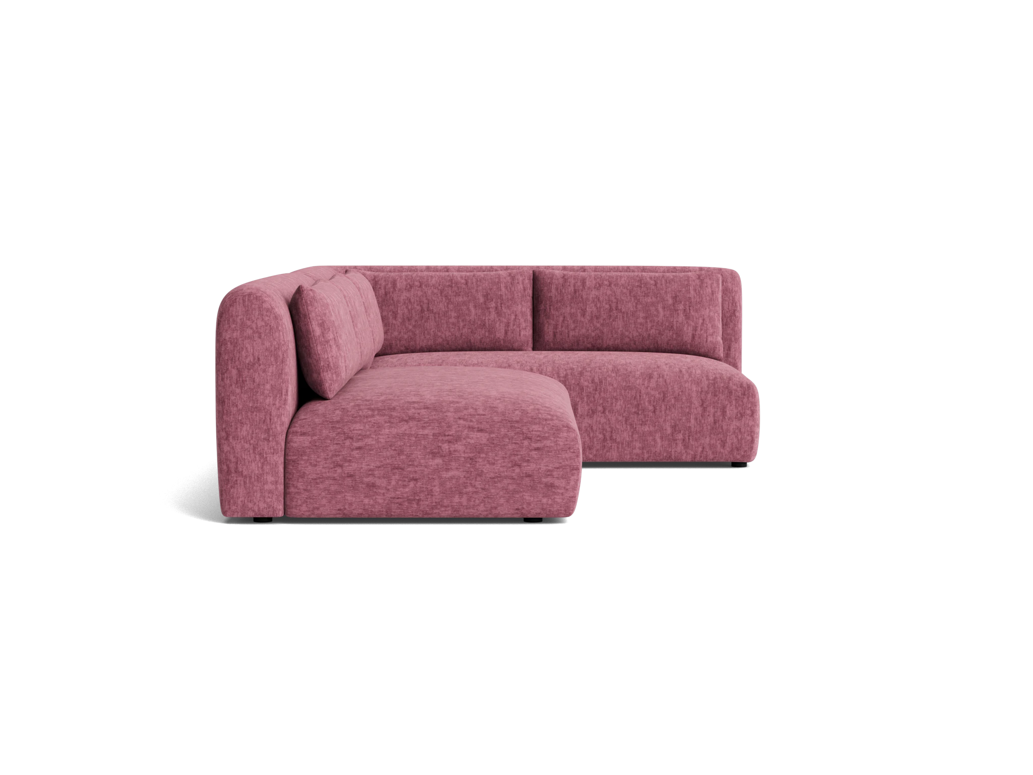 carin sectional crave pantone heather rose