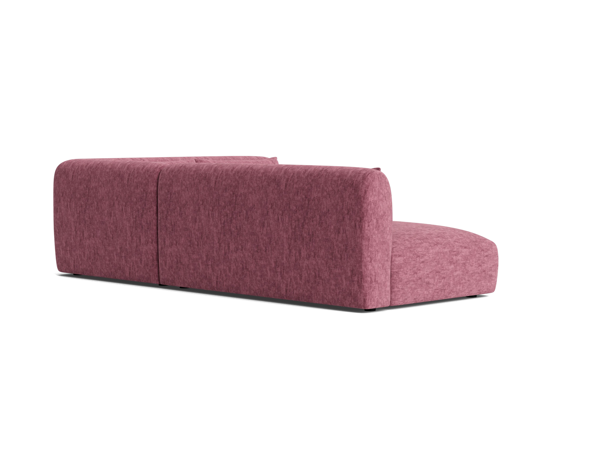 carin sectional crave pantone heather rose