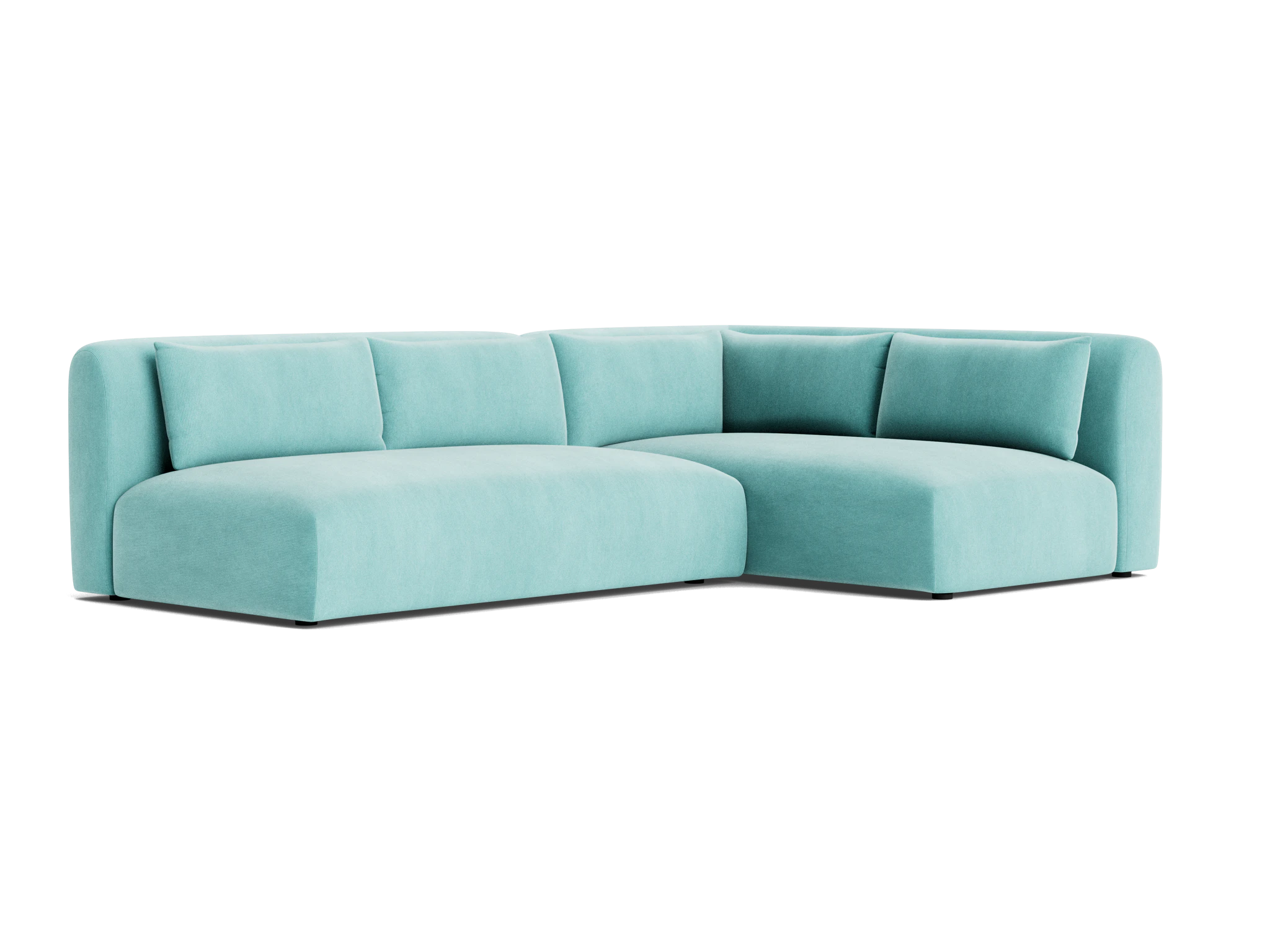 carin sectional sorrento pantone aquatic