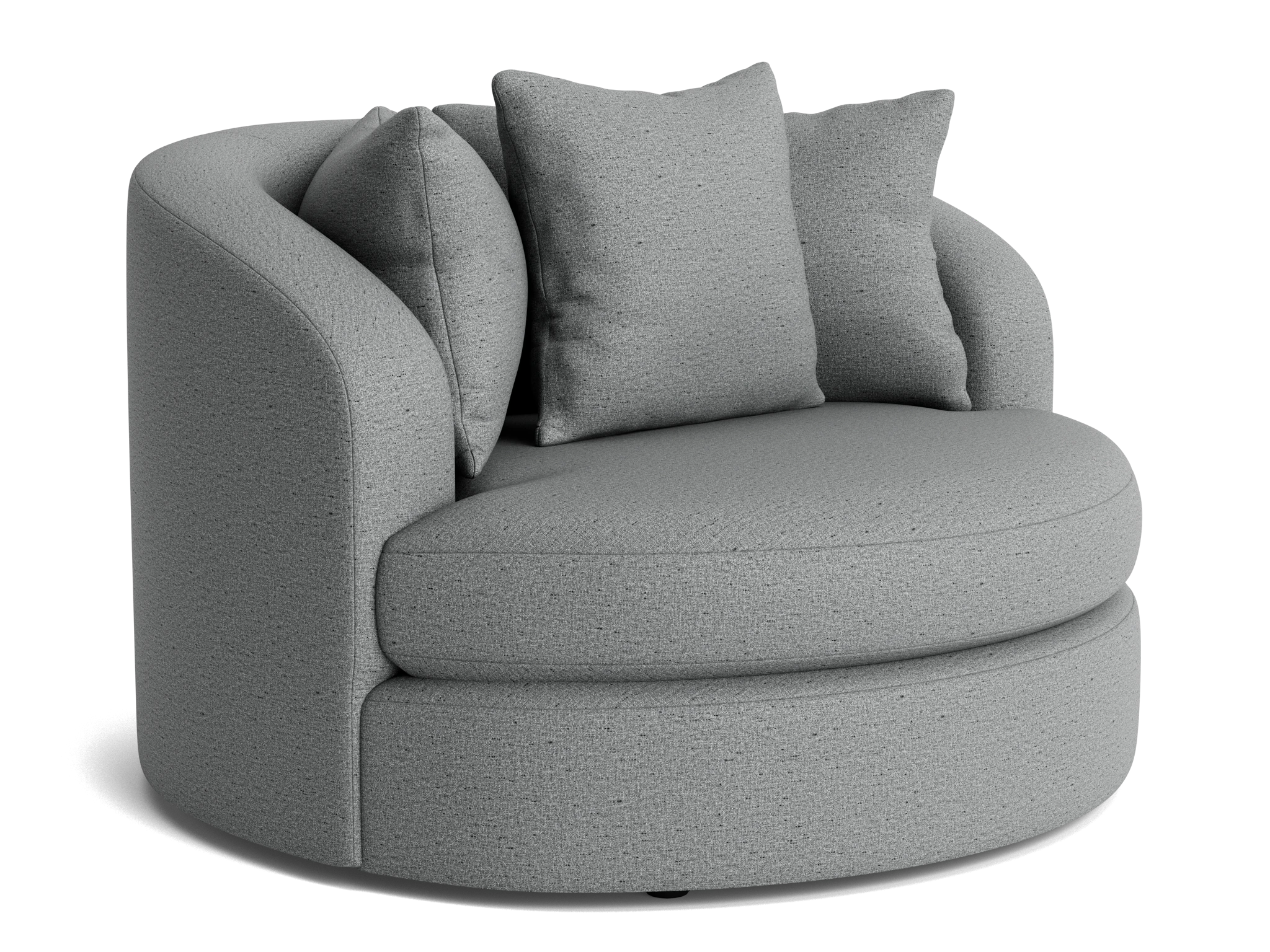 amelia grand swivel chair essence ash