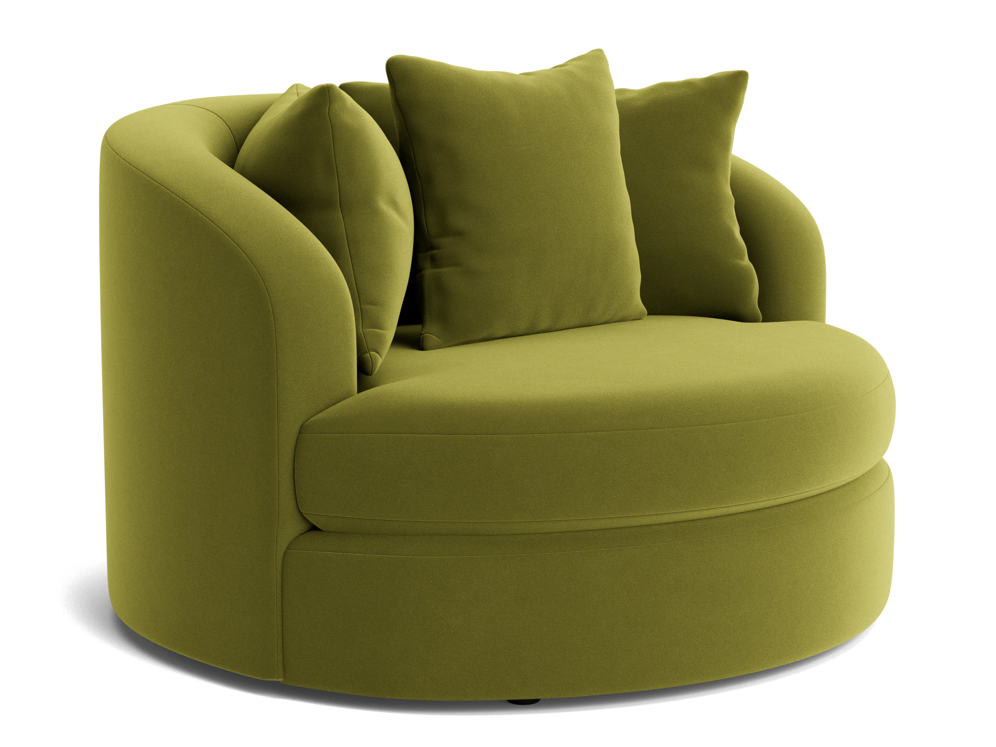 amelia grand swivel chair royale apple