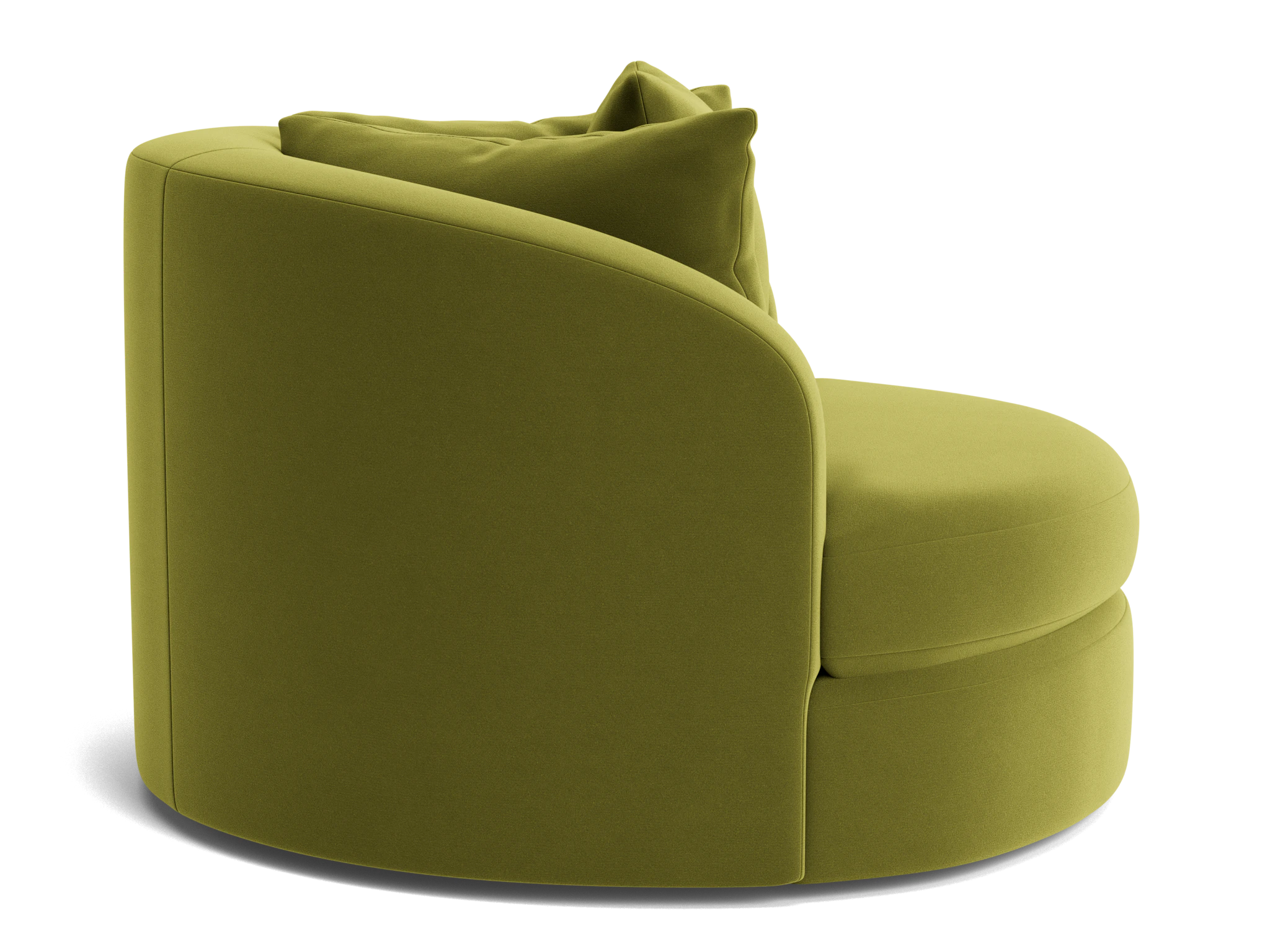 amelia grand swivel chair royale apple