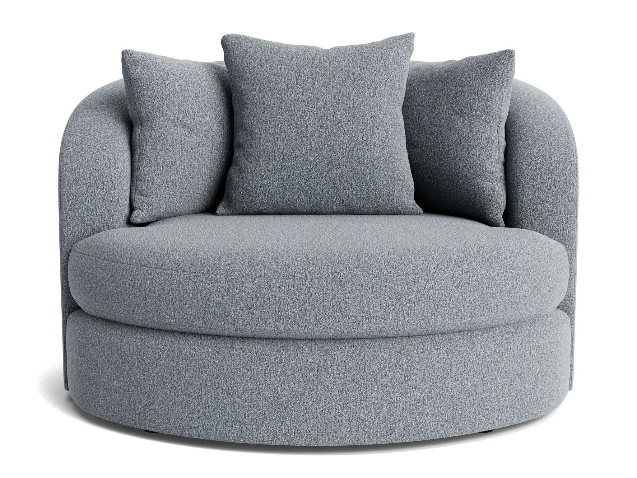 amelia grand swivel chair synergy pewter