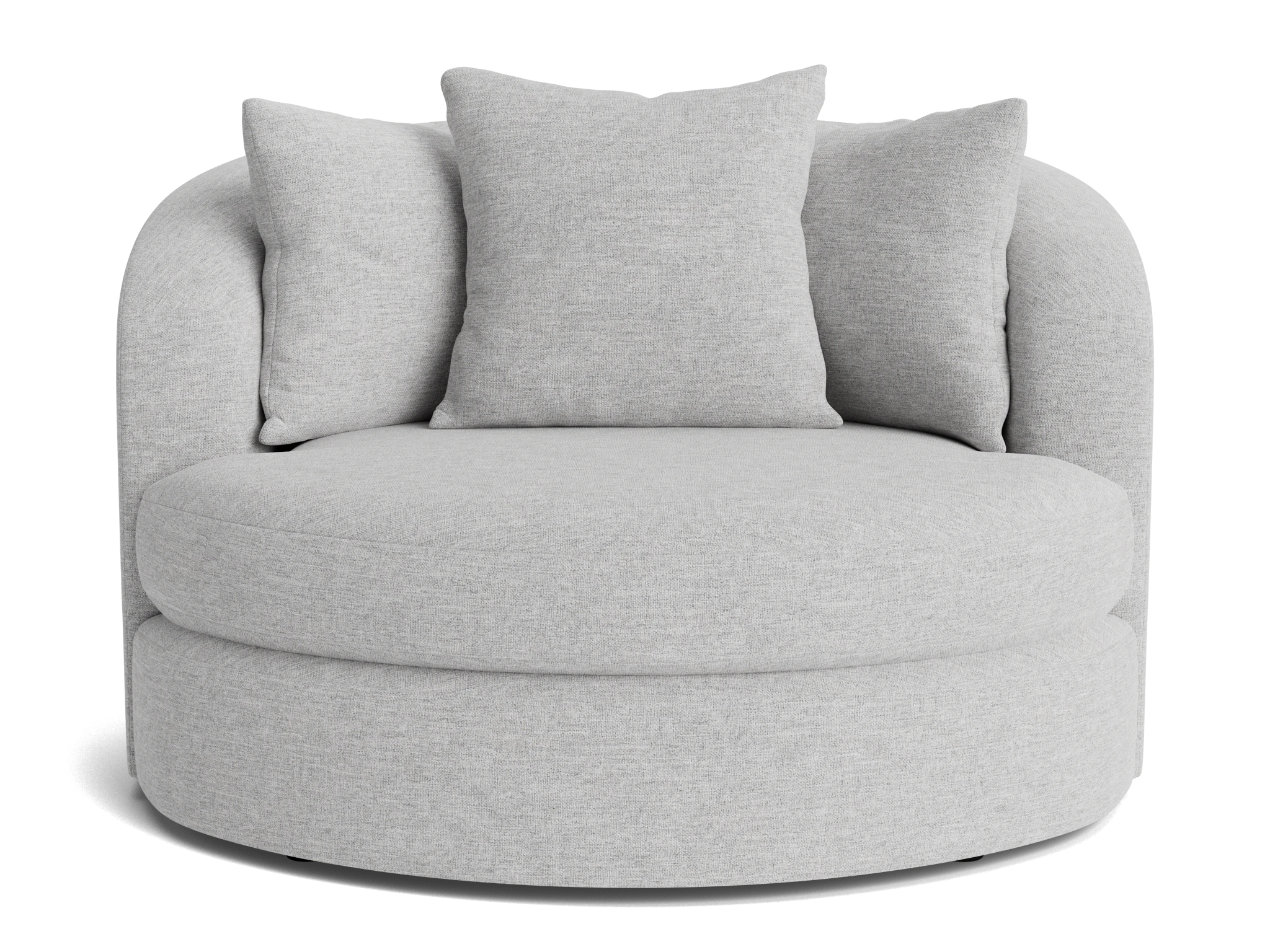 amelia grand swivel chair milo dove