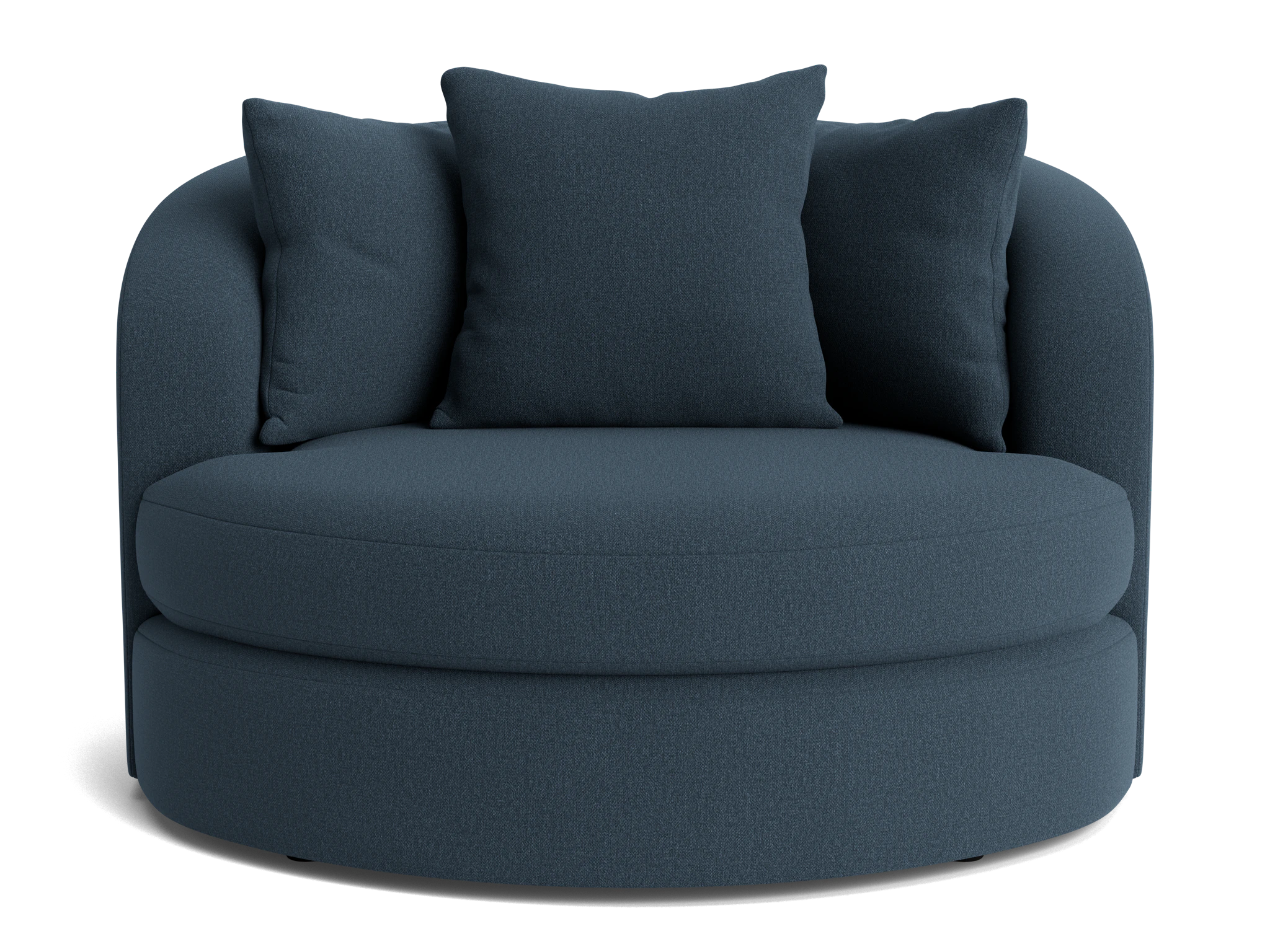 amelia grand swivel chair faithful indigo