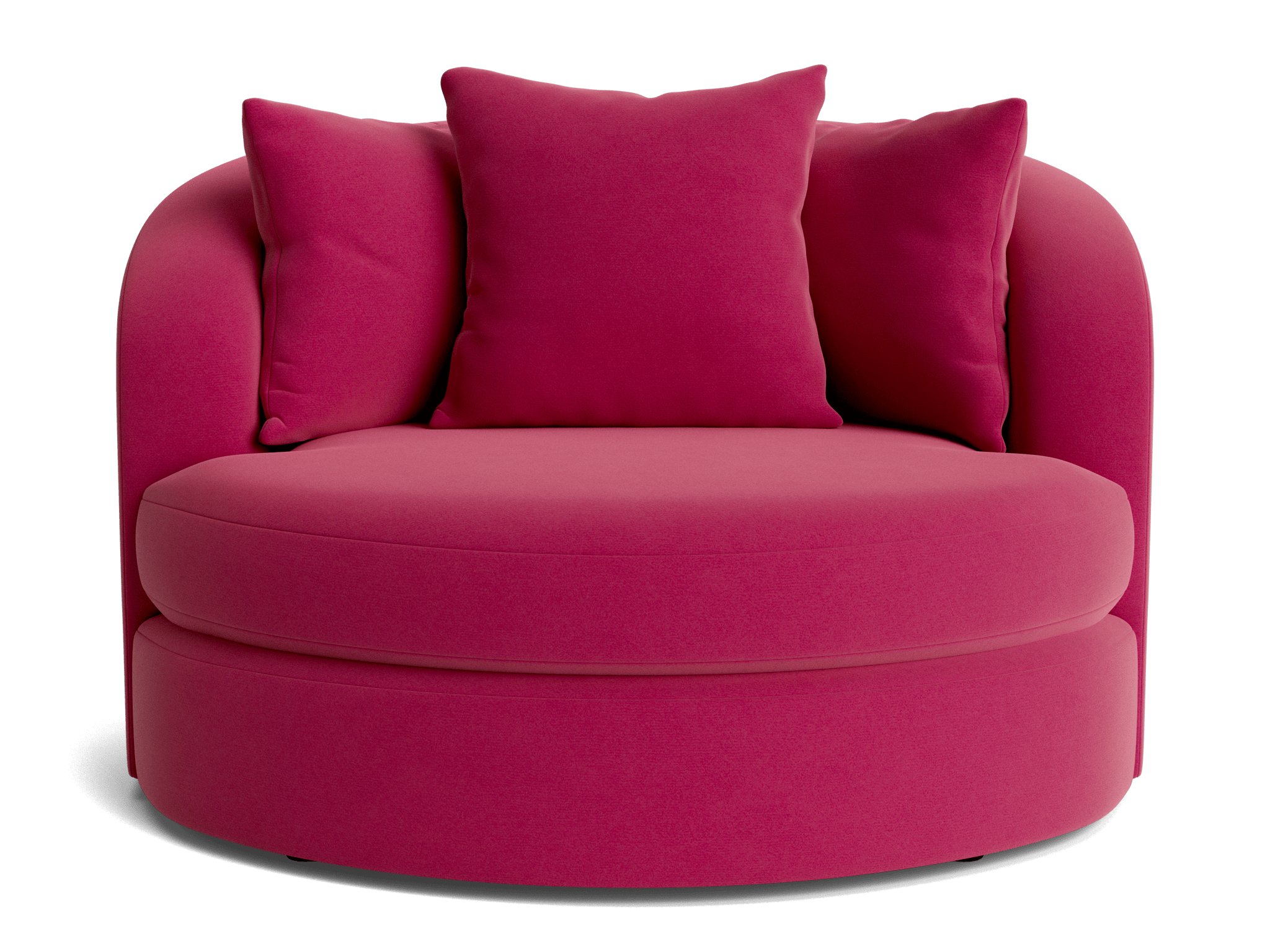 amelia grand swivel chair royale berry