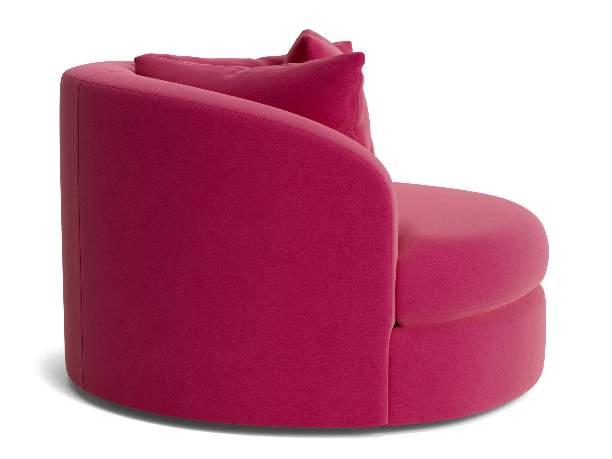 amelia grand swivel chair royale berry