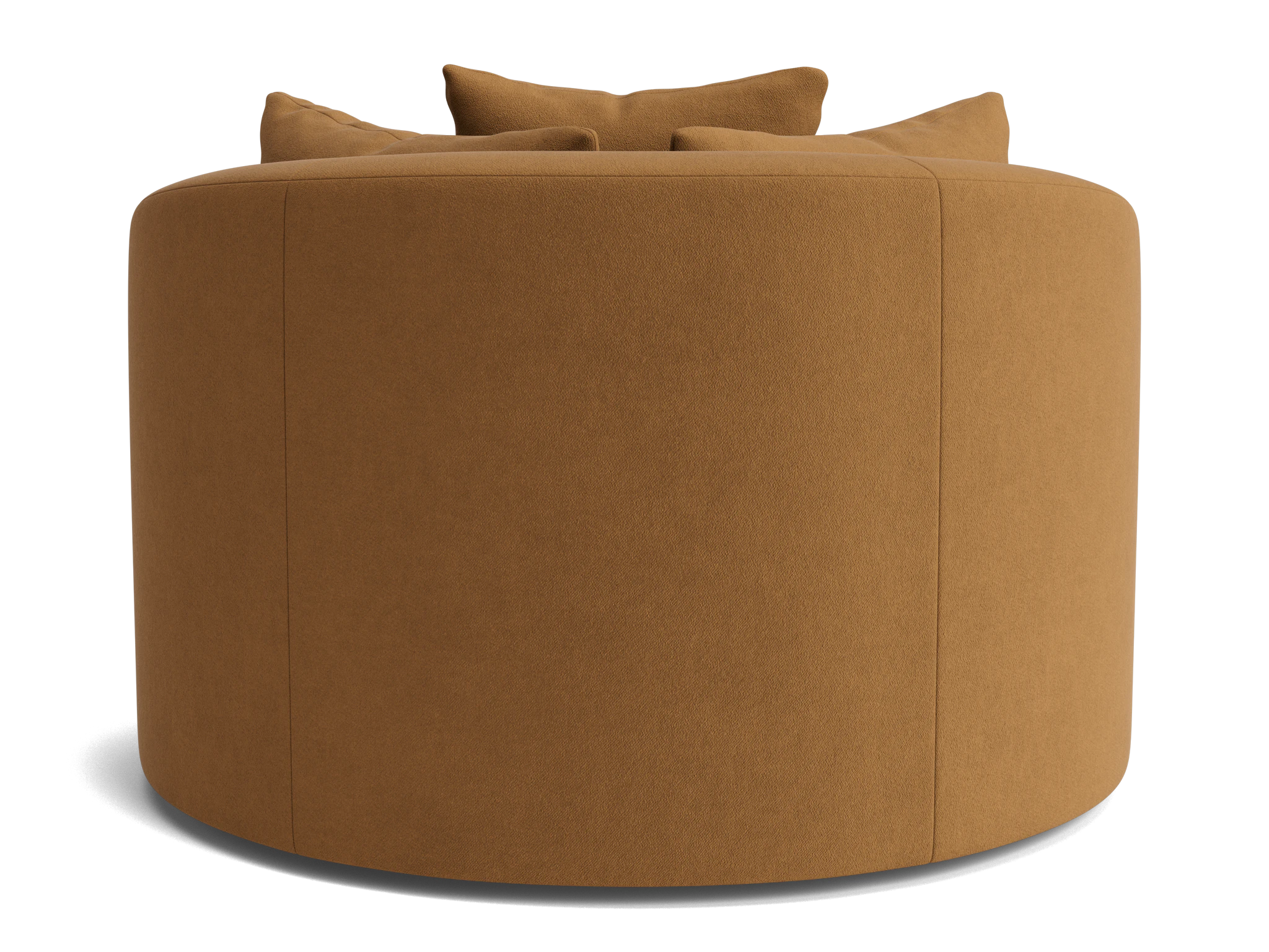 amelia grand swivel chair banks nutmeg