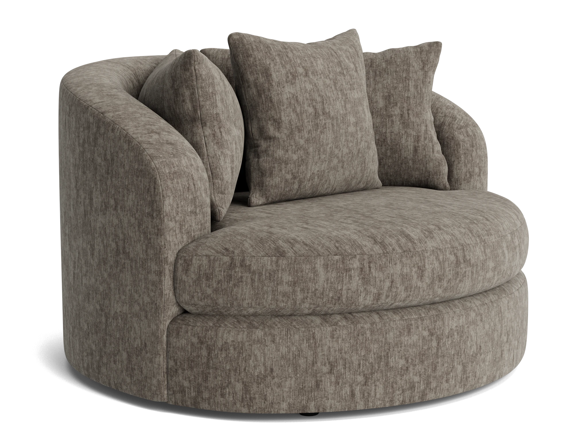 amelia grand swivel chair crave mocha latte