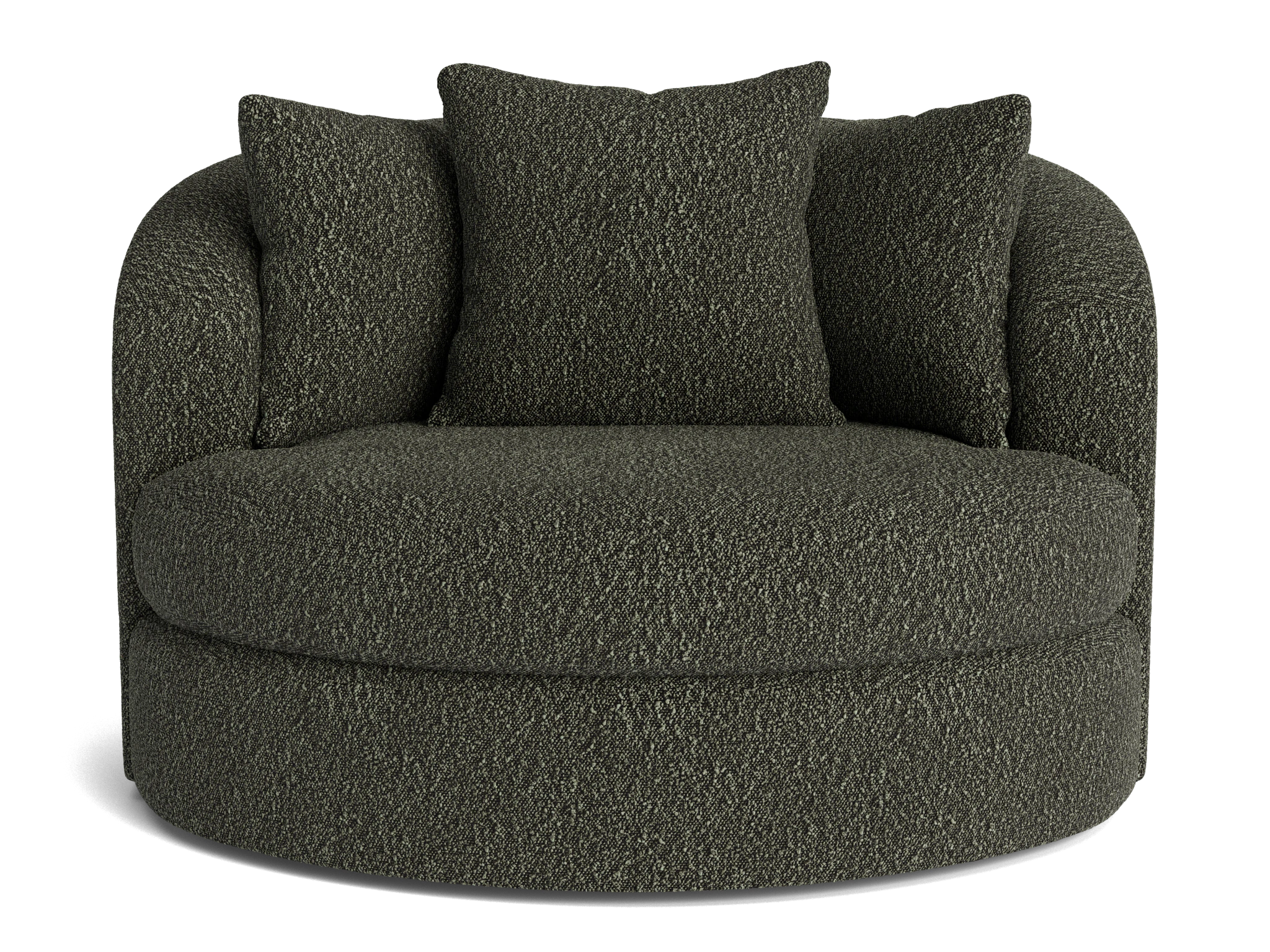 amelia grand swivel chair bubbly cucumber