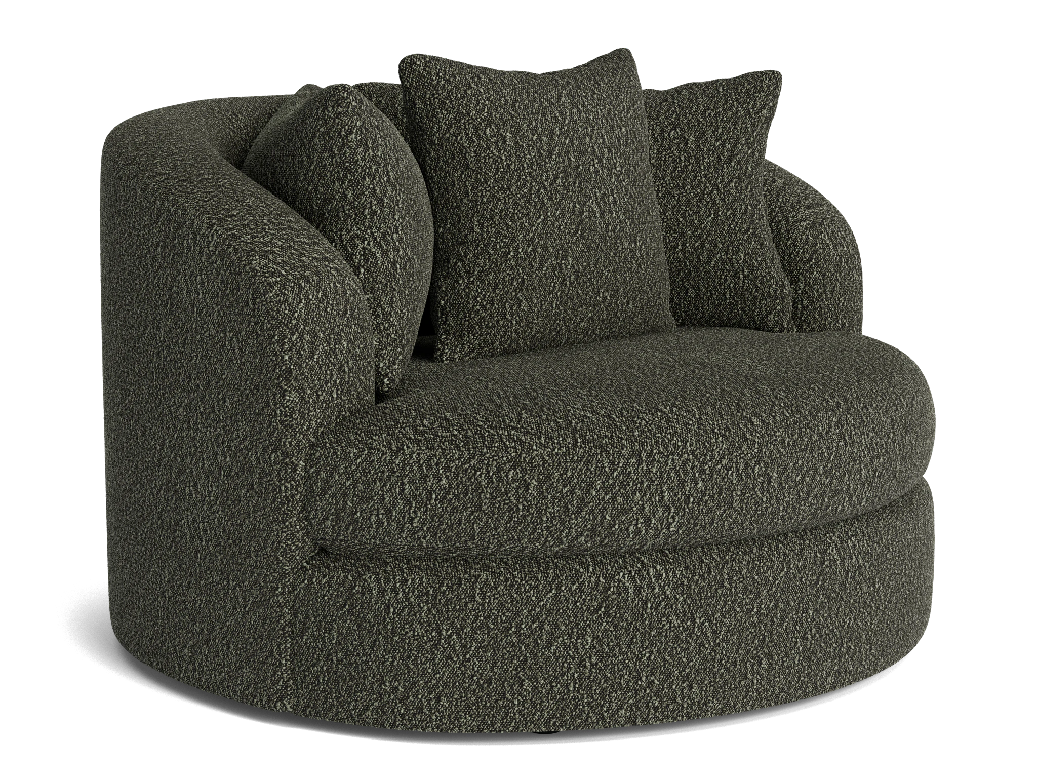 amelia grand swivel chair bubbly cucumber