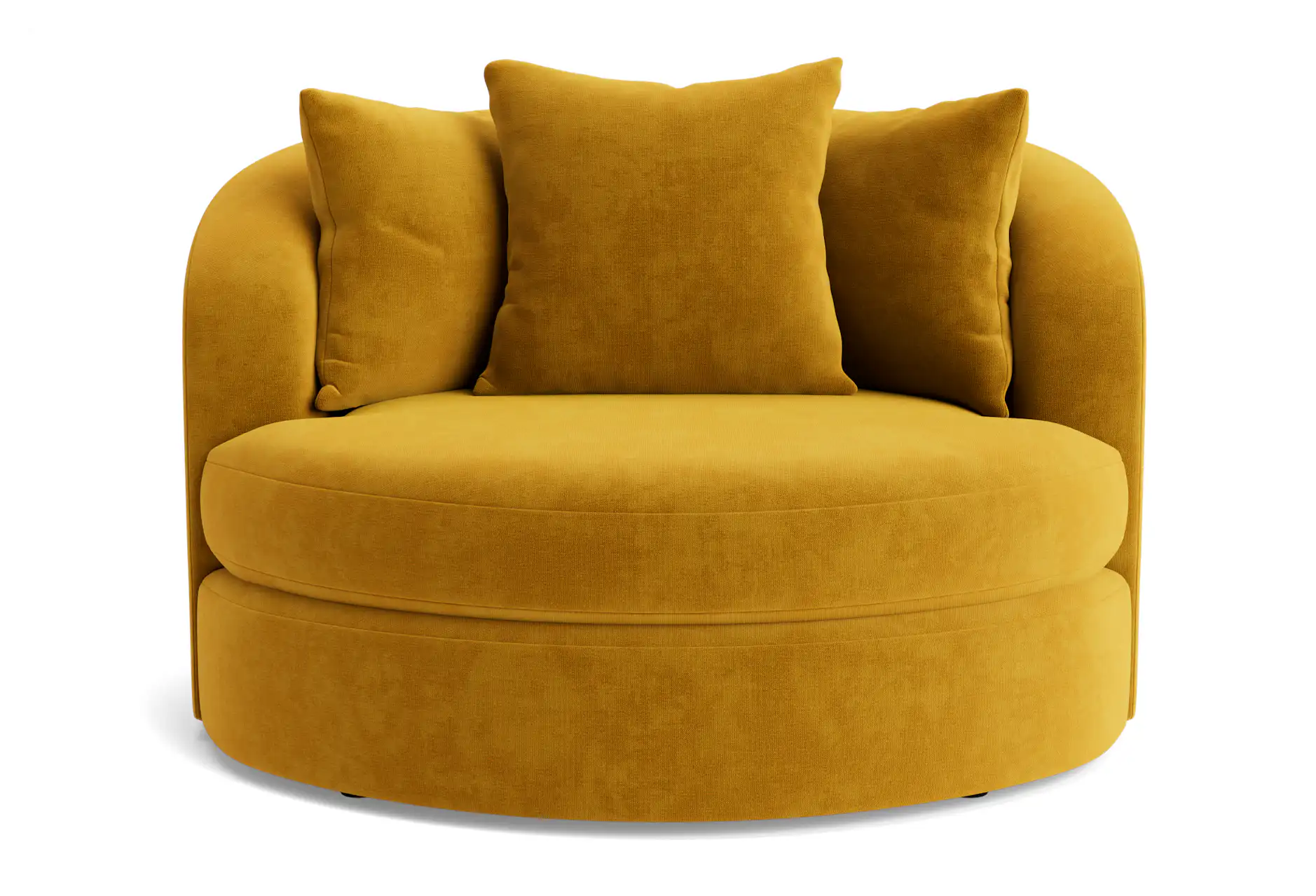 amelia grand swivel chair harper amber gold