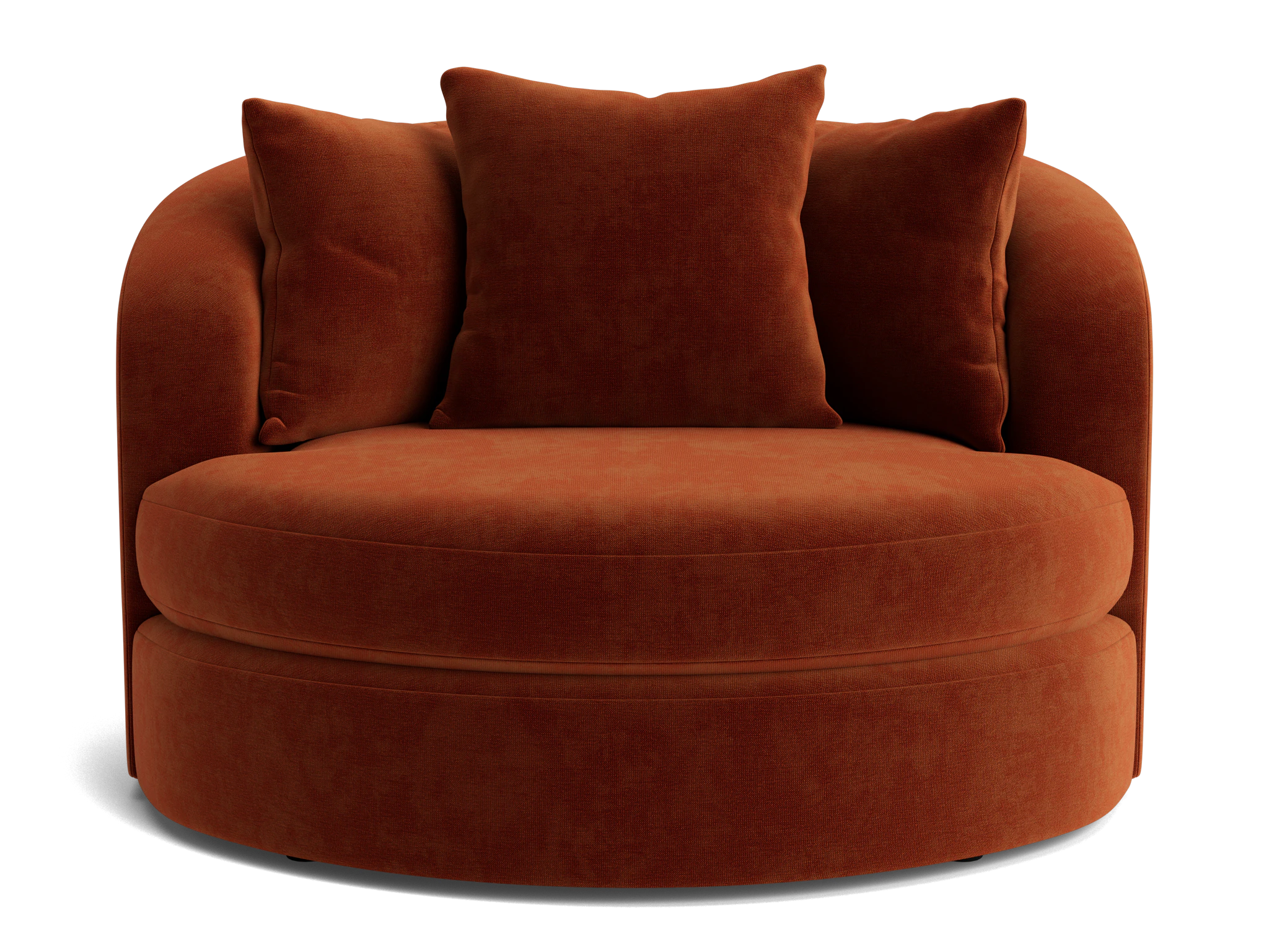 amelia grand swivel chair harper cinnamon
