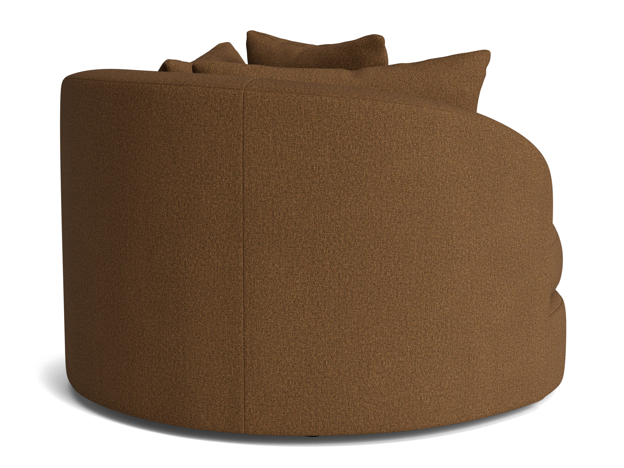 amelia grand swivel chair faithful mocha