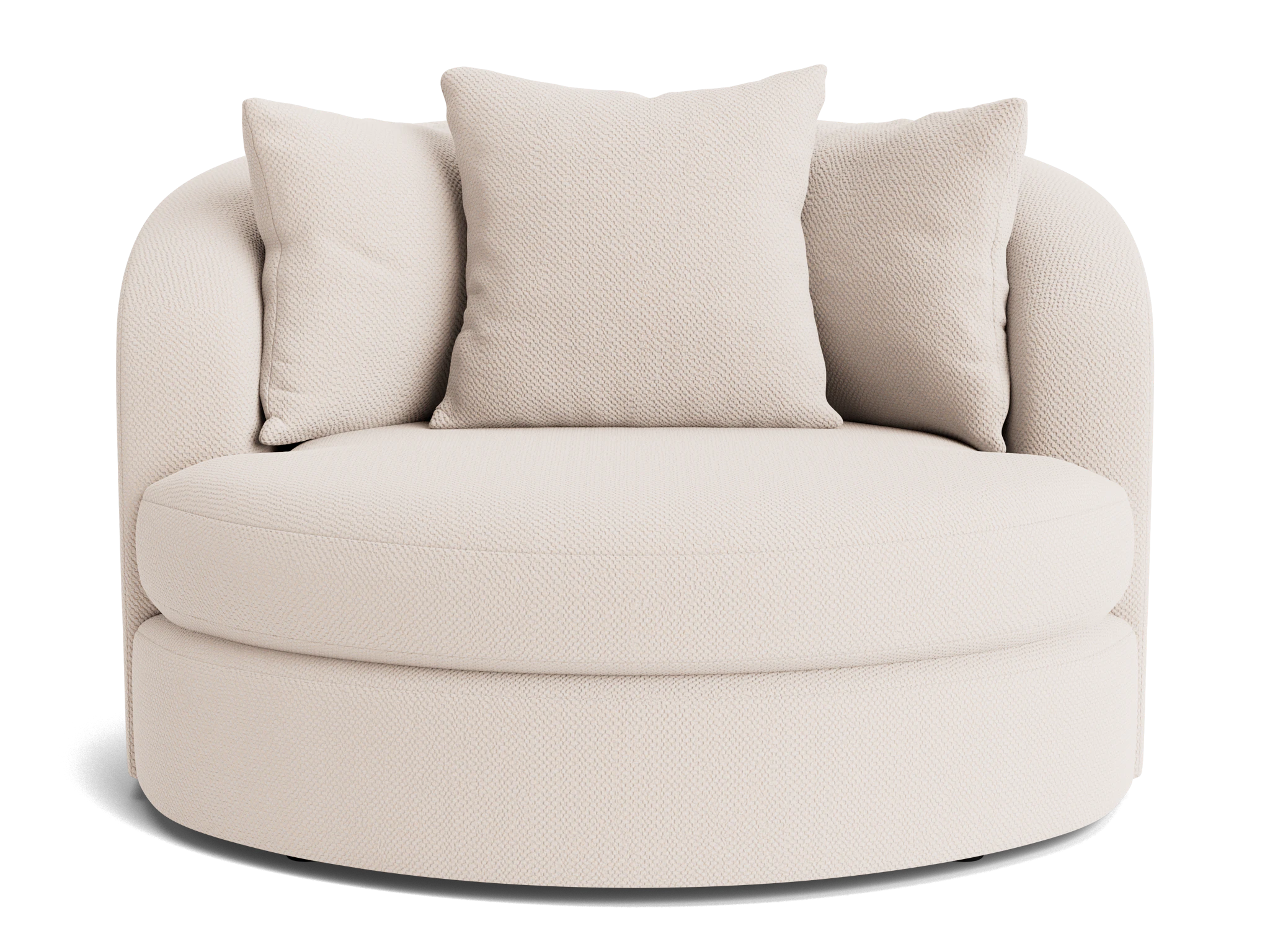amelia grand swivel chair telly pearl