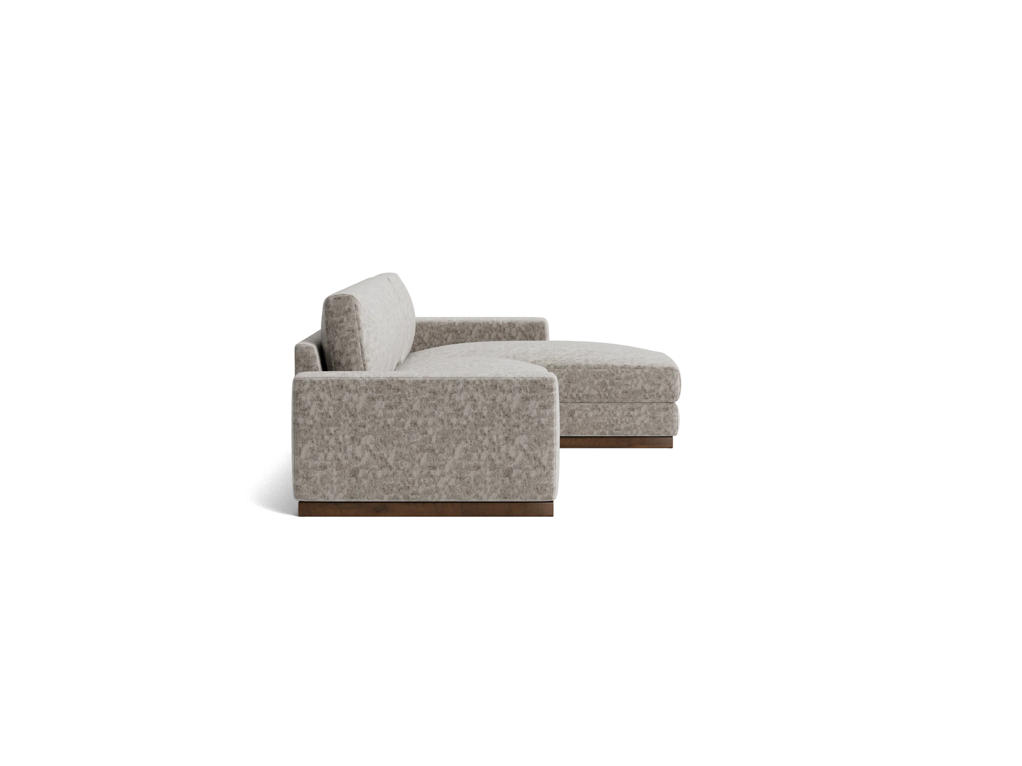 holt modular grand chaise sectional prime stone