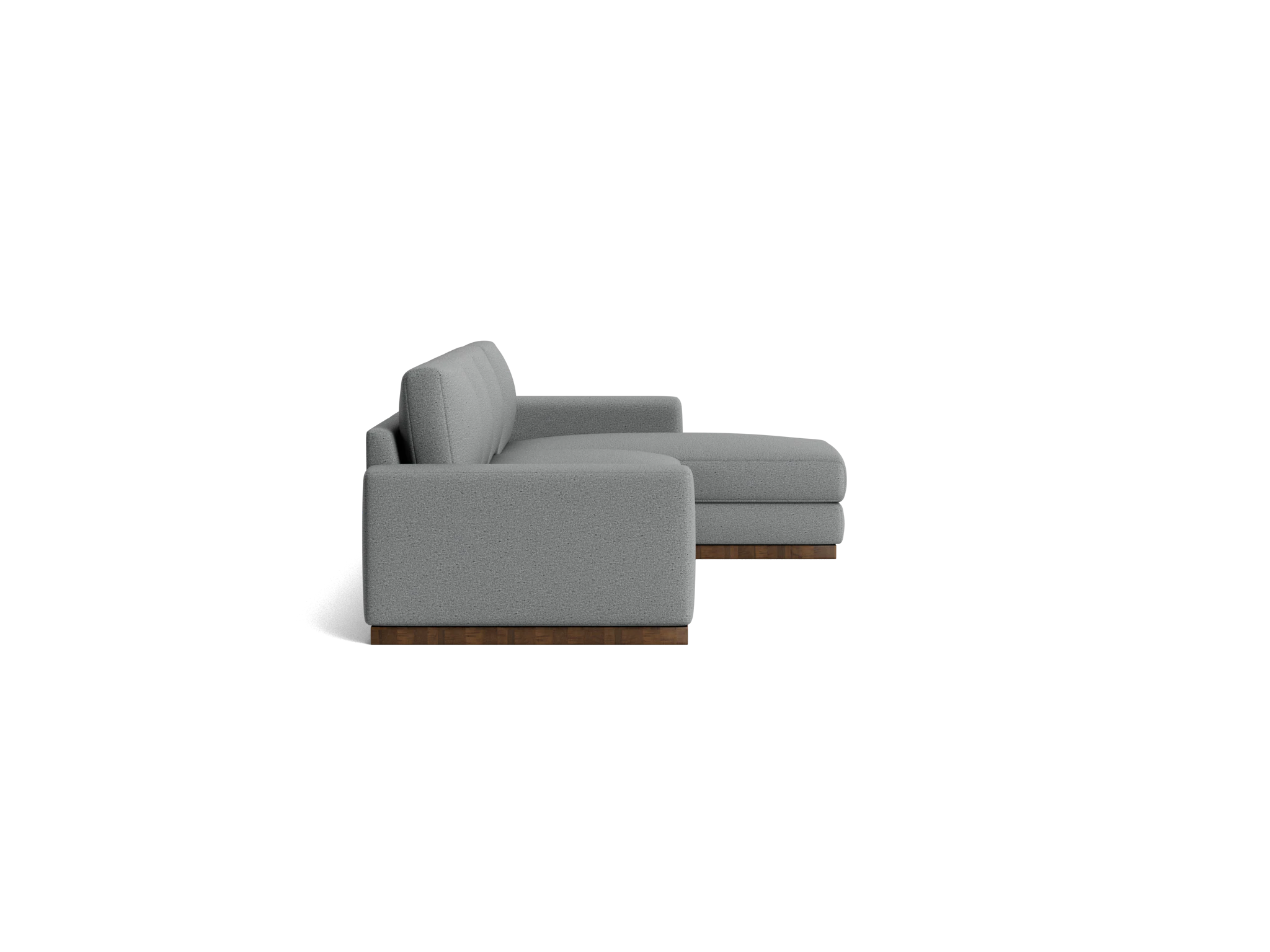 holt modular grand chaise storage sectional essence ash