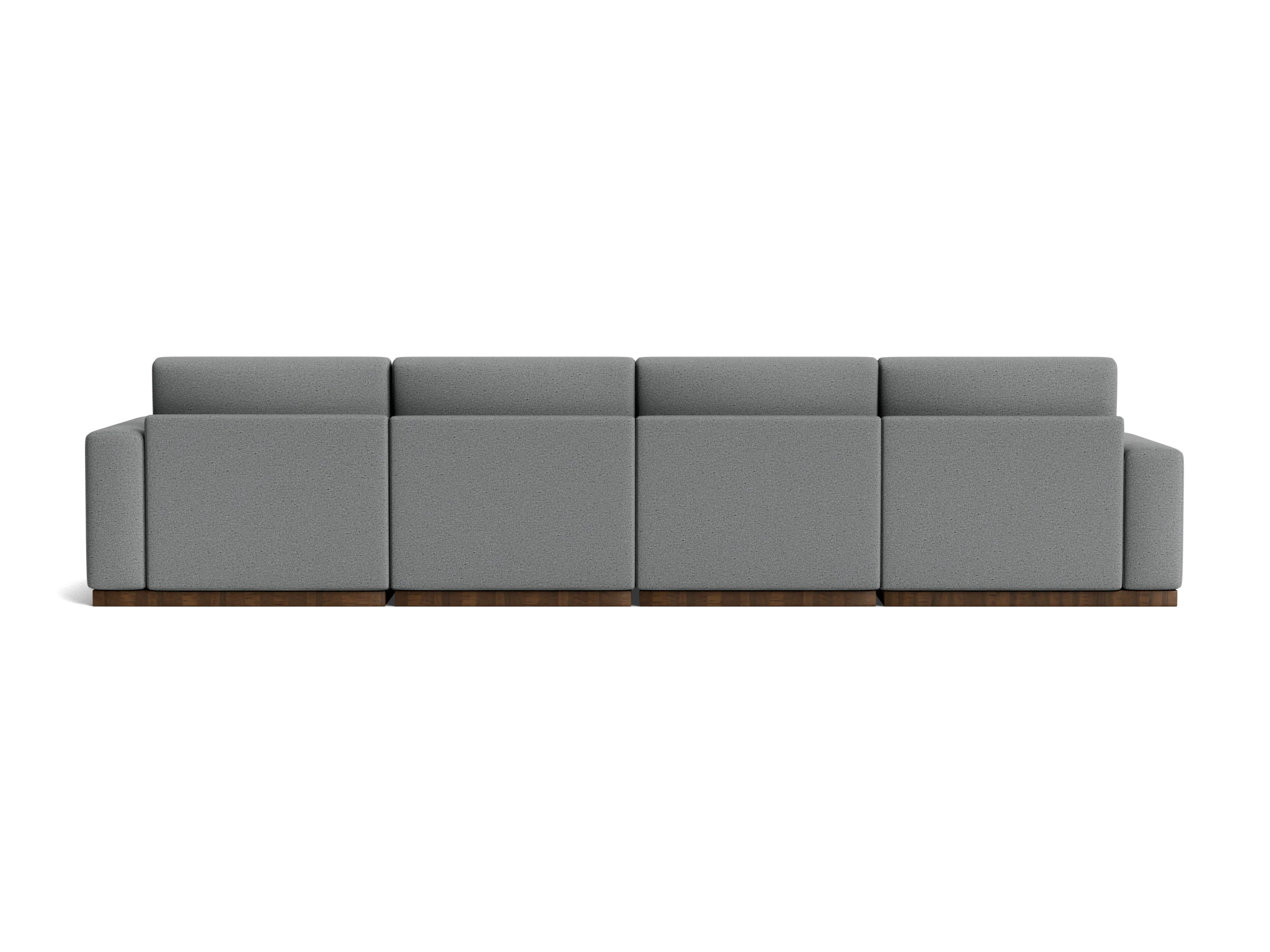 holt modular grand chaise storage sectional essence ash