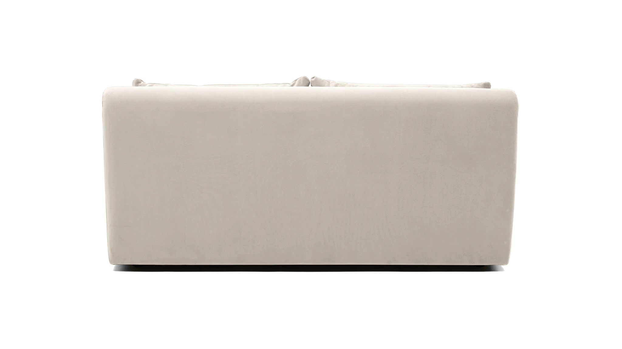 carin armless loveseat merit dove