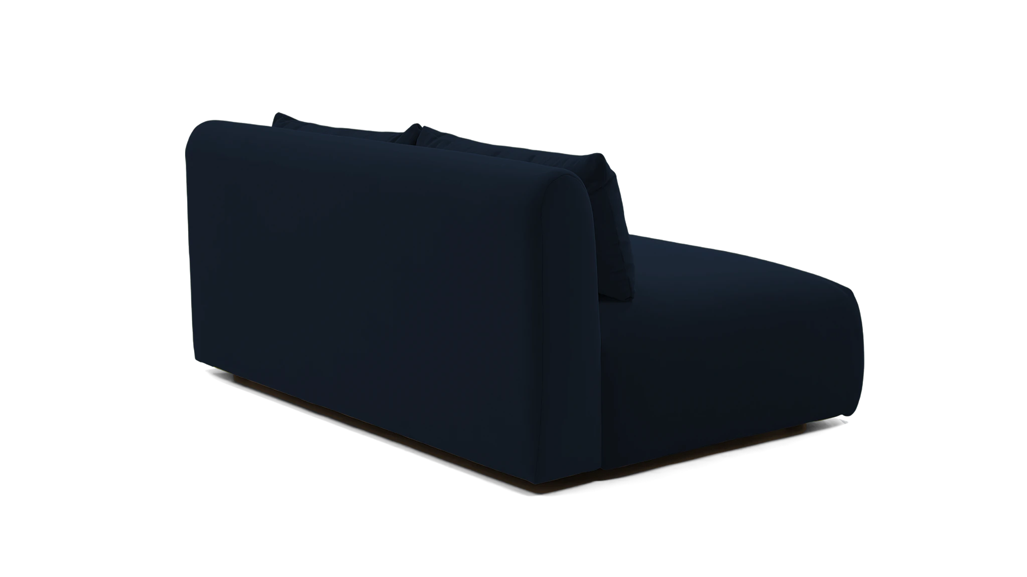 carin armless loveseat faithful indigo