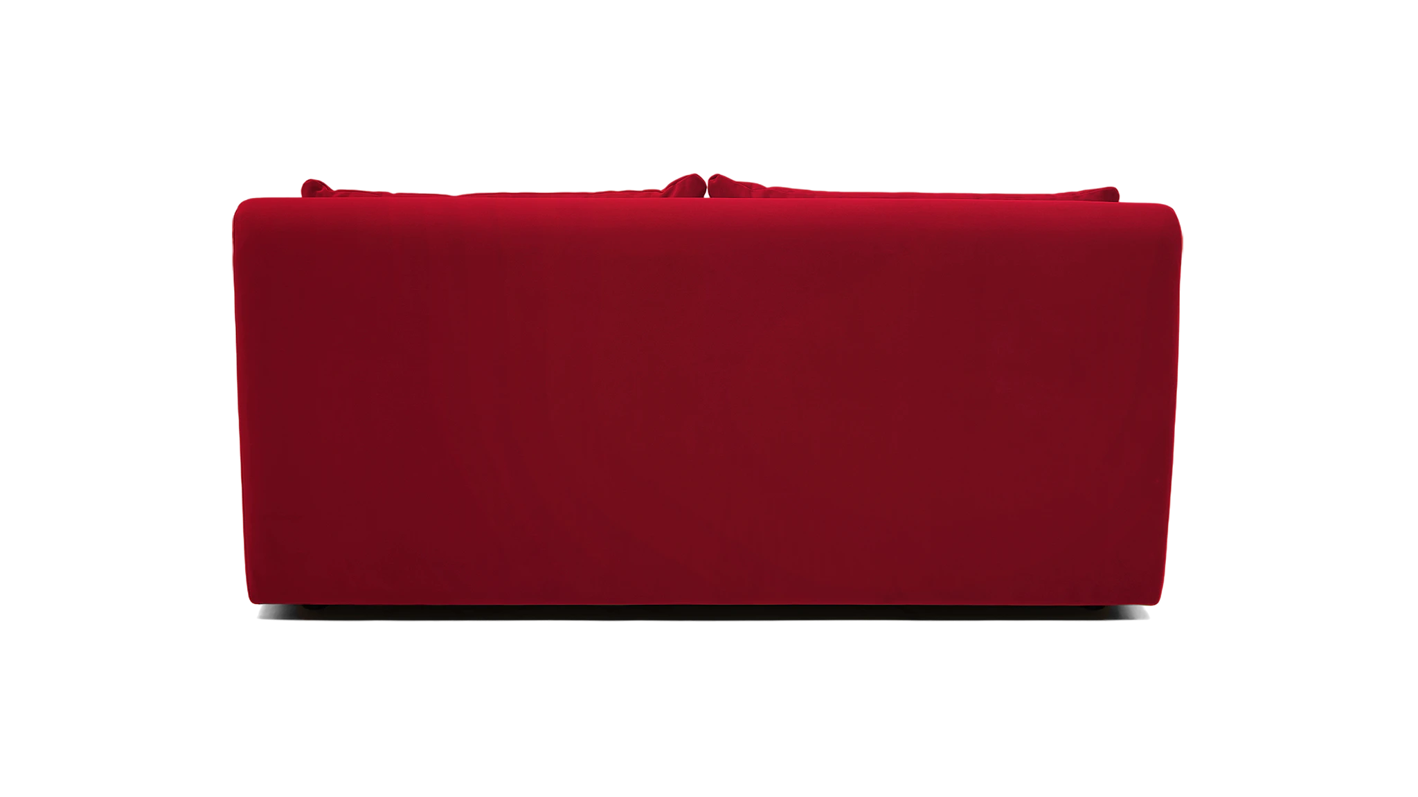 carin armless loveseat royale berry