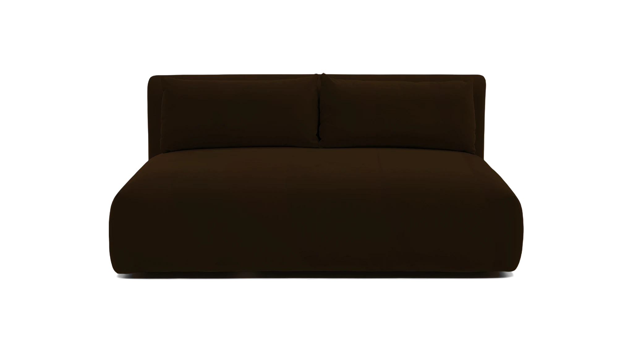 carin armless loveseat resource truffle
