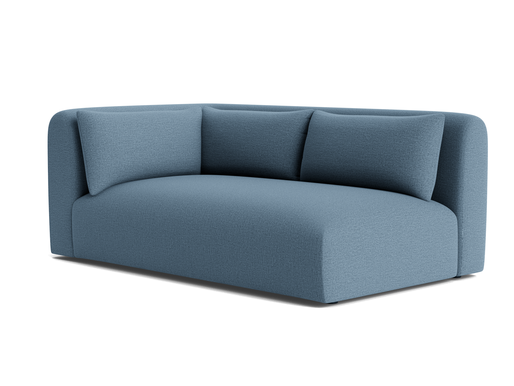 carin bumper chaise milo french blue