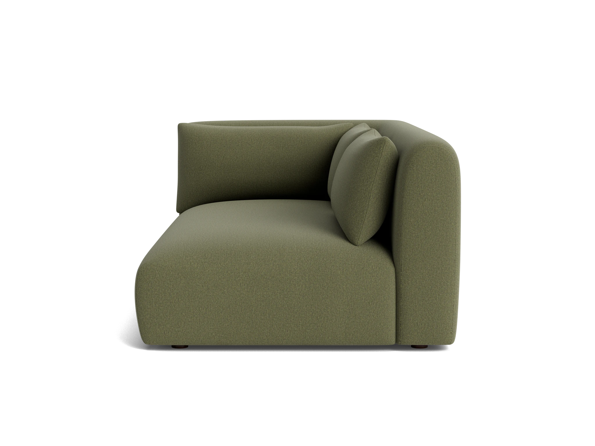 carin bumper chaise faithful olive