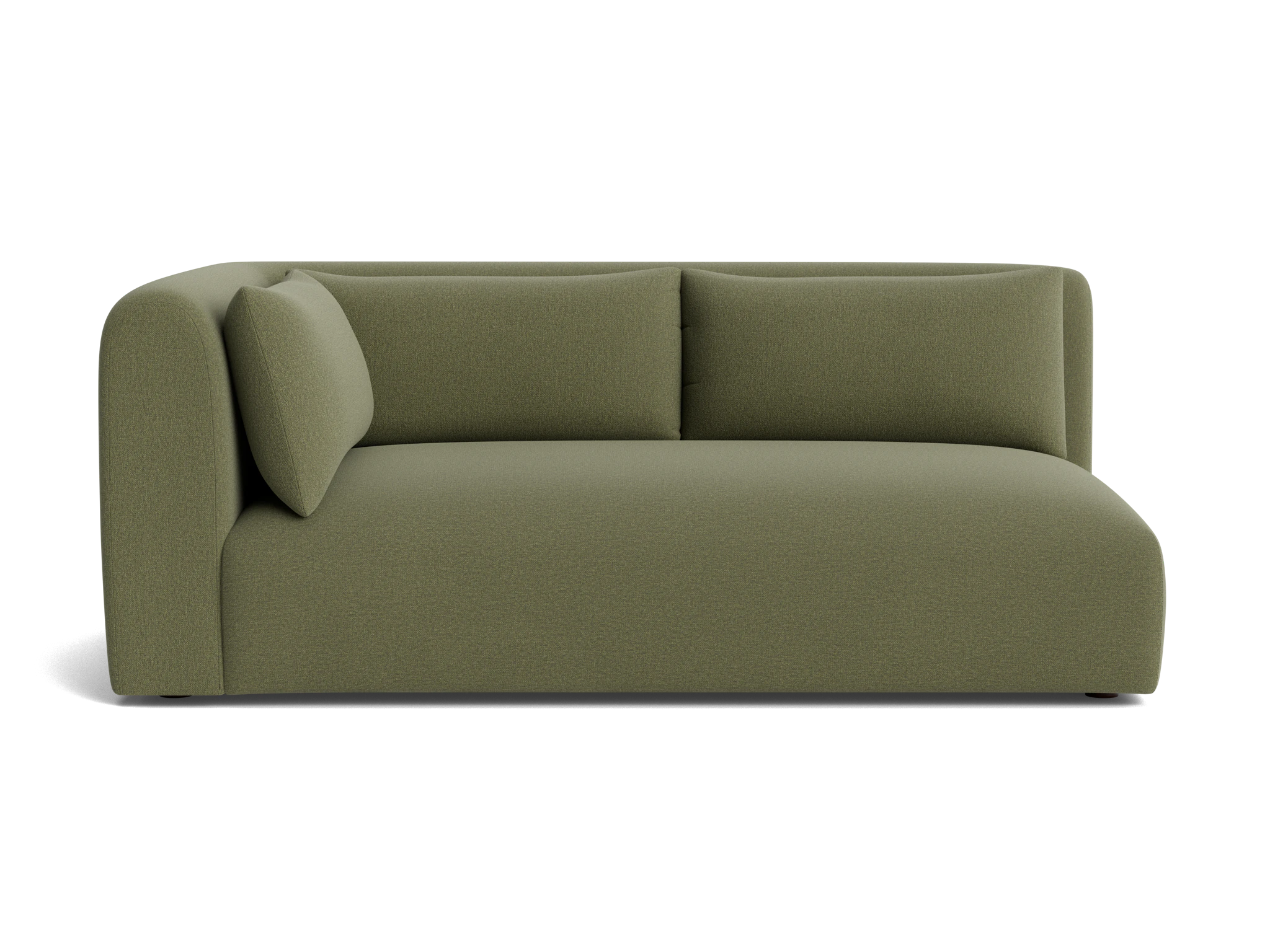 carin bumper chaise faithful olive