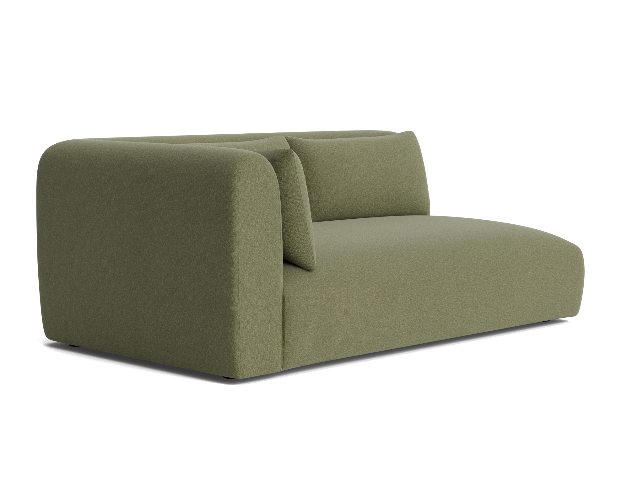 carin bumper chaise faithful olive