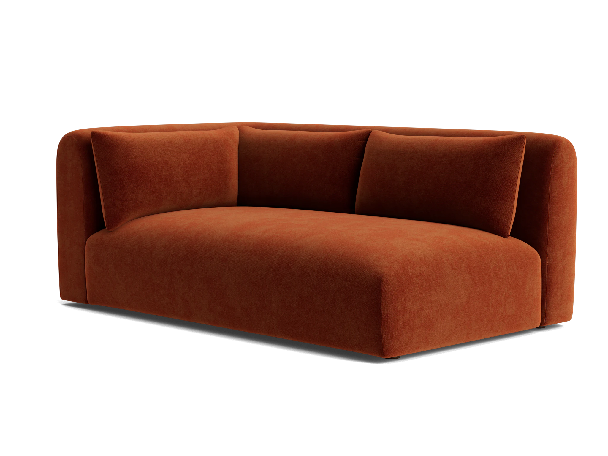 carin bumper chaise harper cinnamon