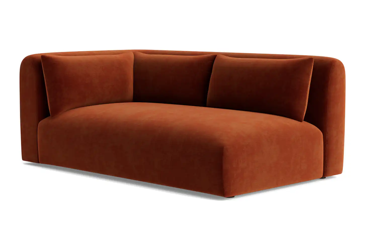 carin bumper chaise harper cinnamon