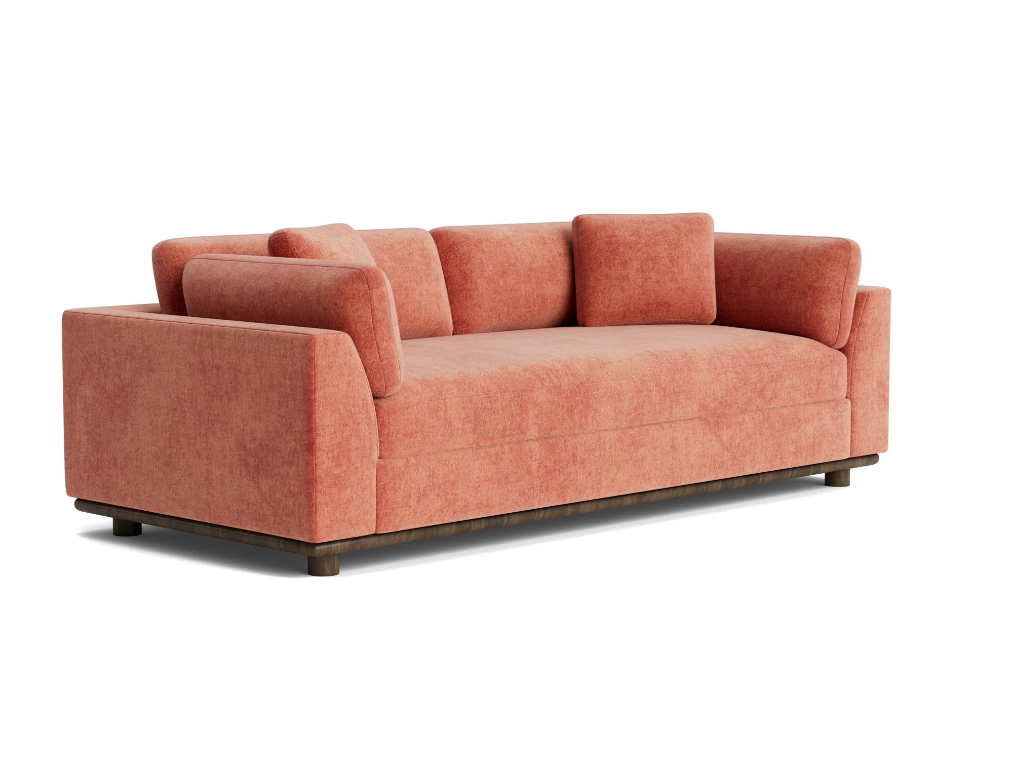 miller sleeper sofa plush terra rose