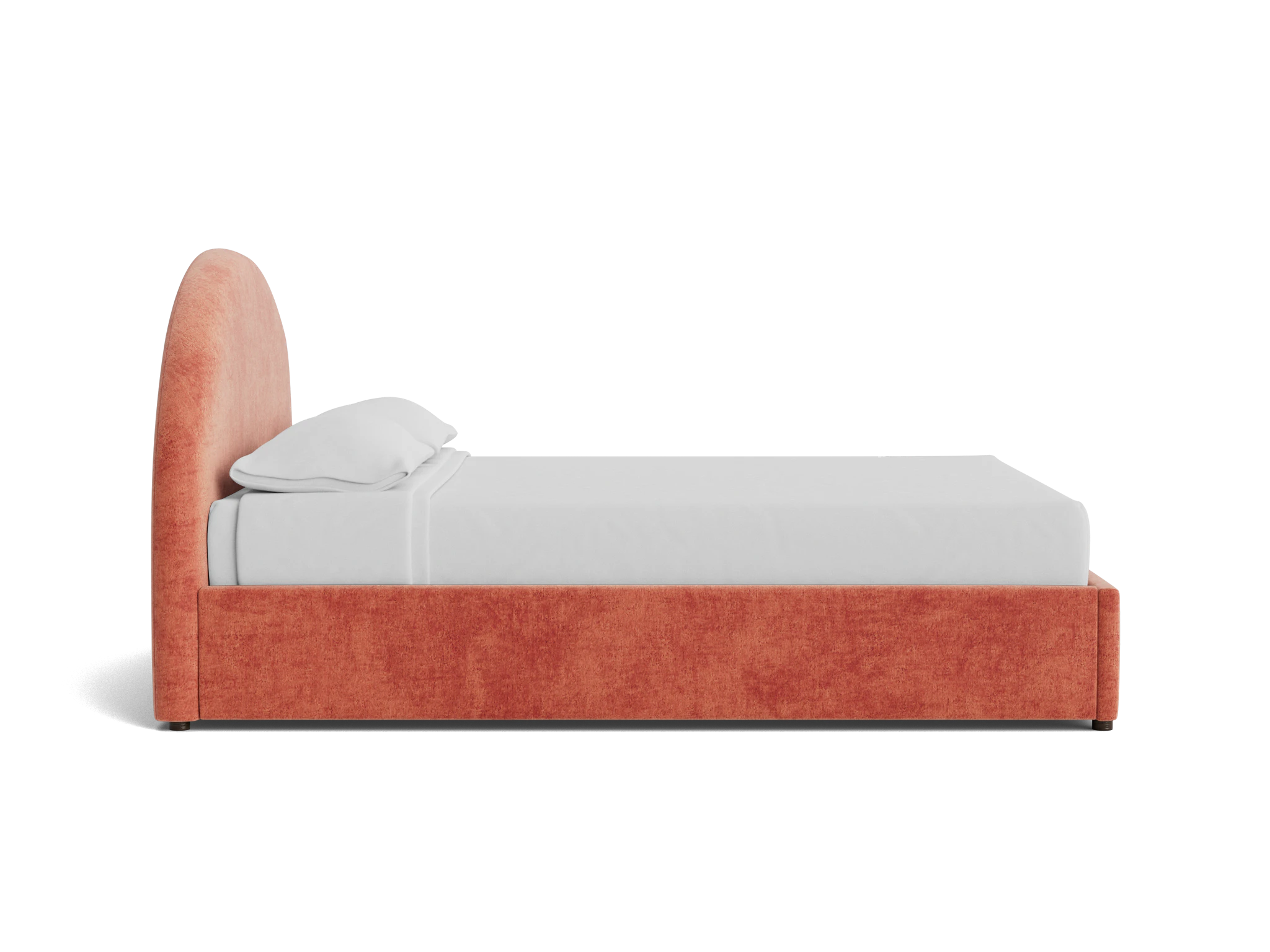 dania bed plush terra rose