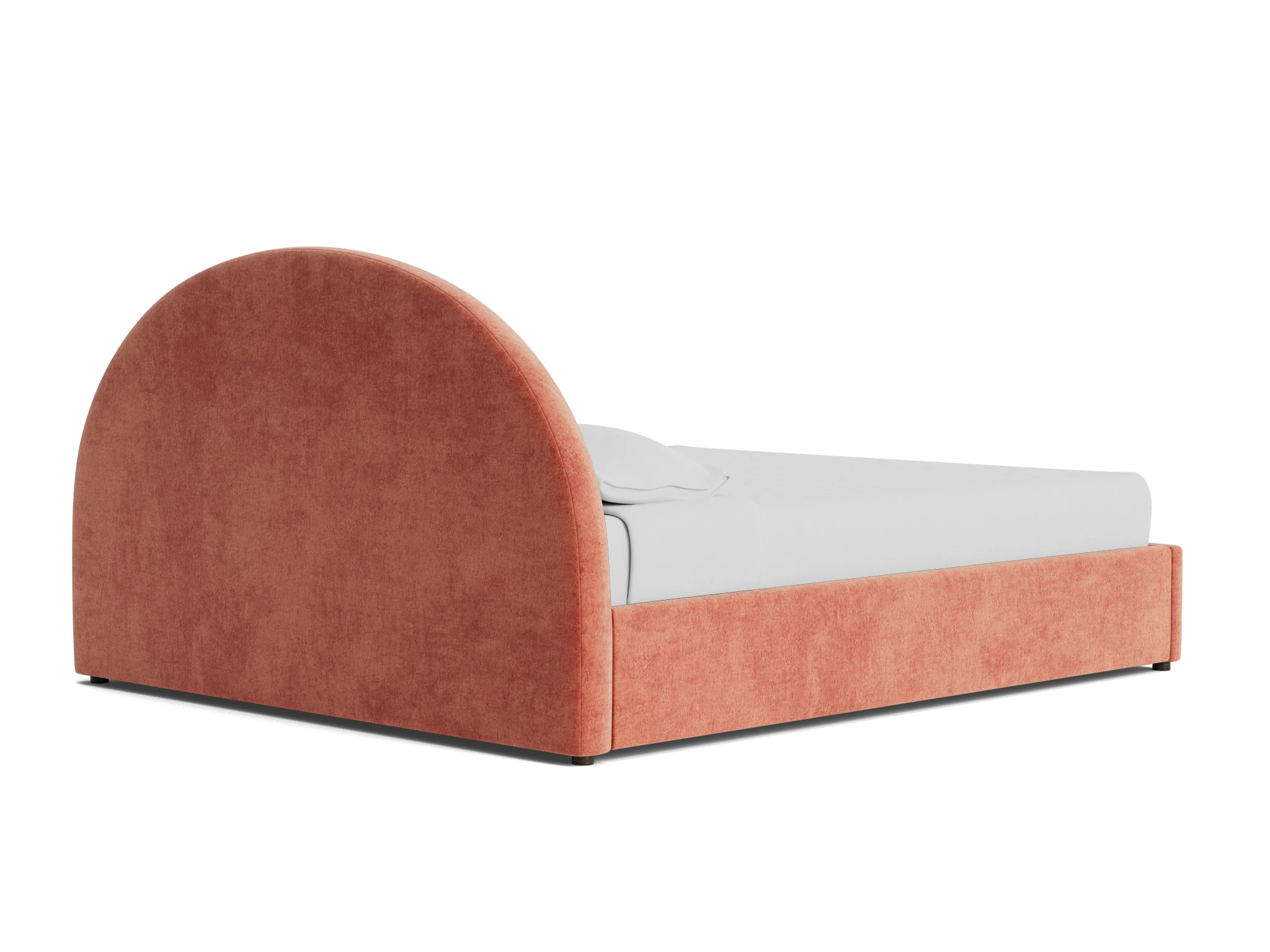 dania bed plush terra rose
