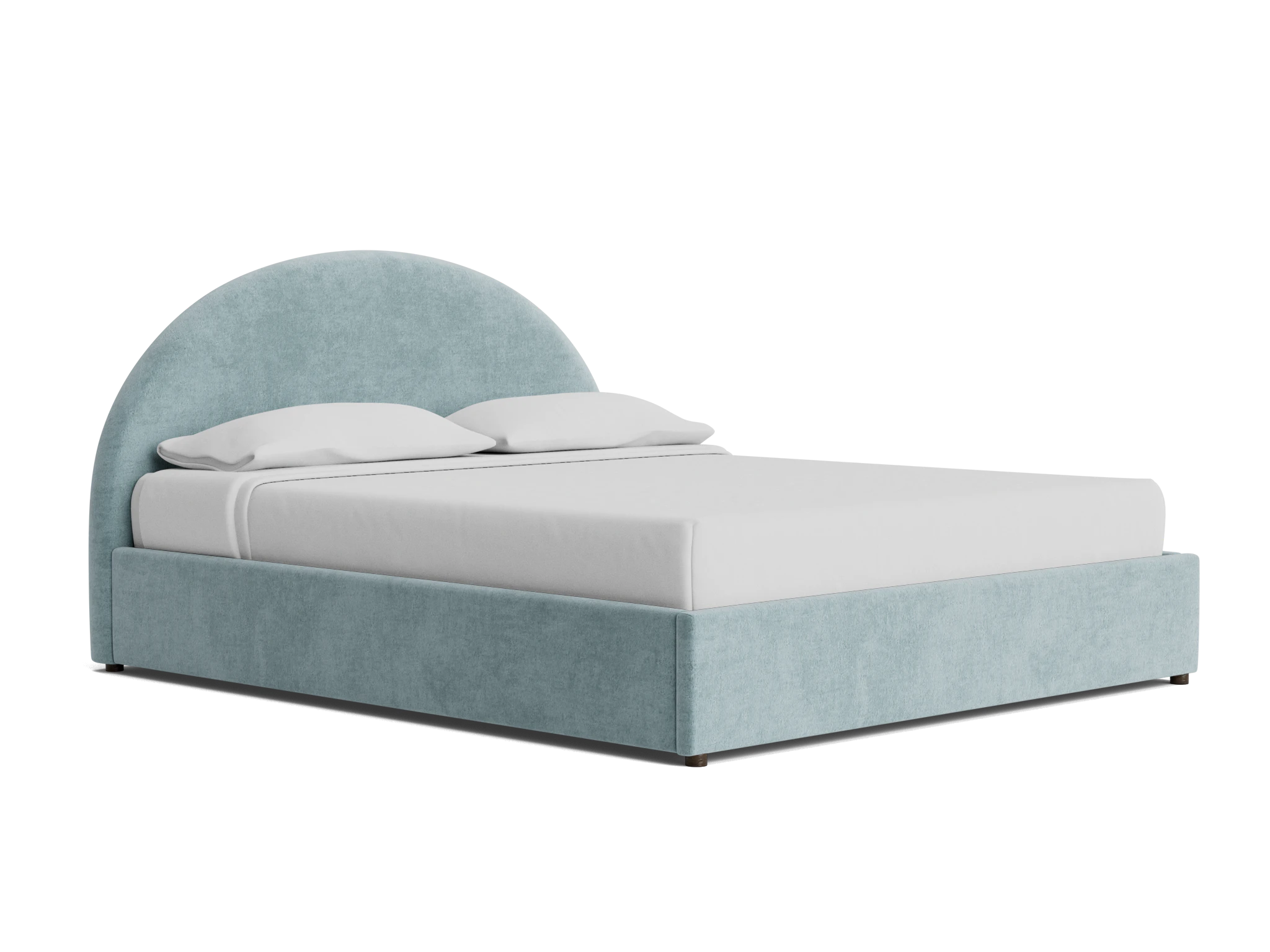 dania bed plush mist