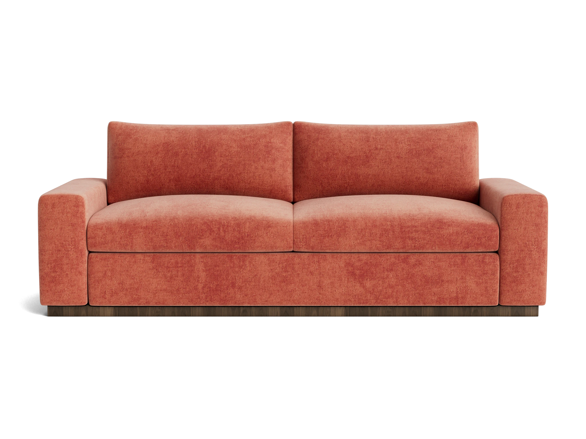 holt sleeper sofa plush terra rose