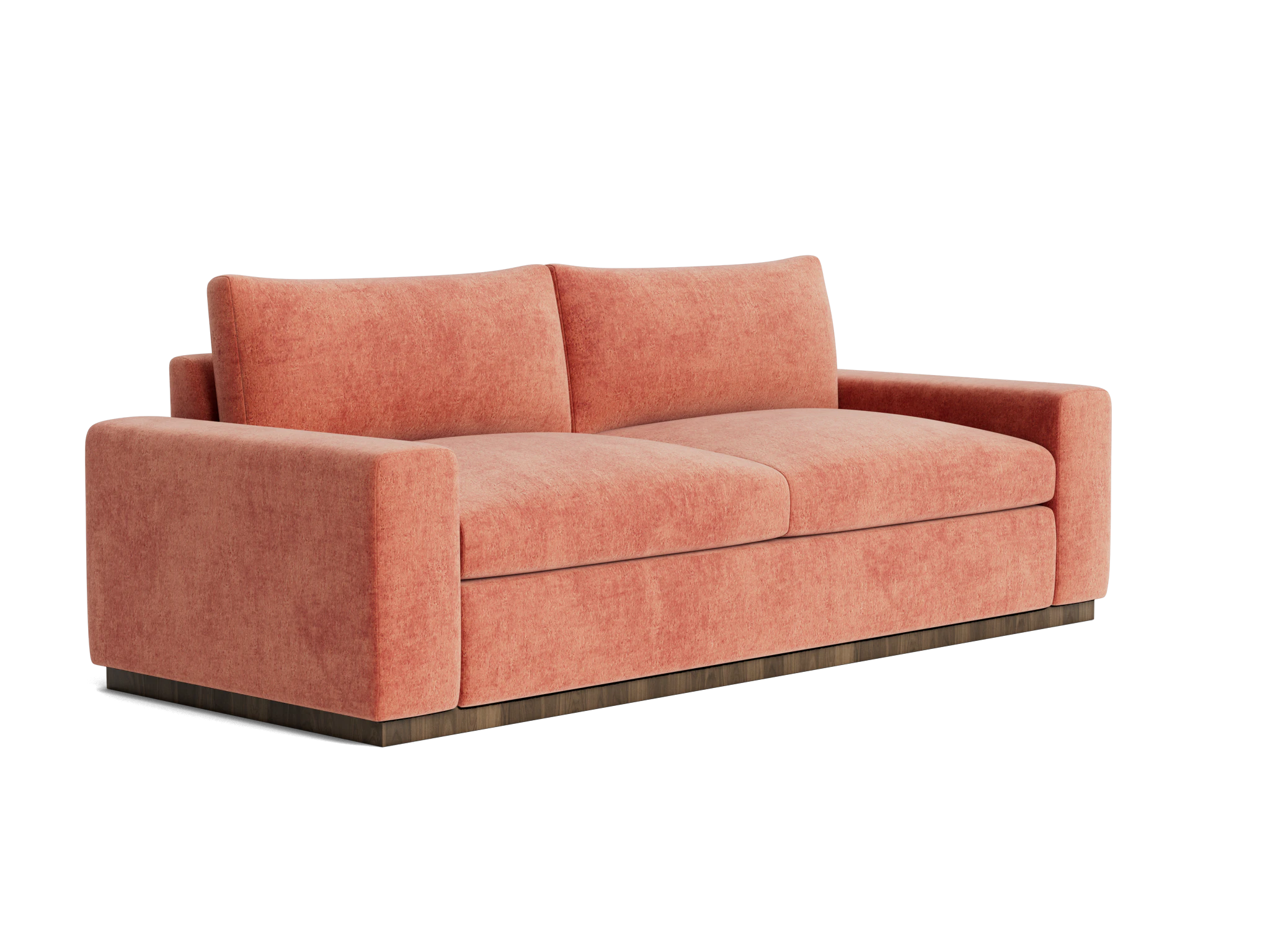 holt sleeper sofa plush terra rose