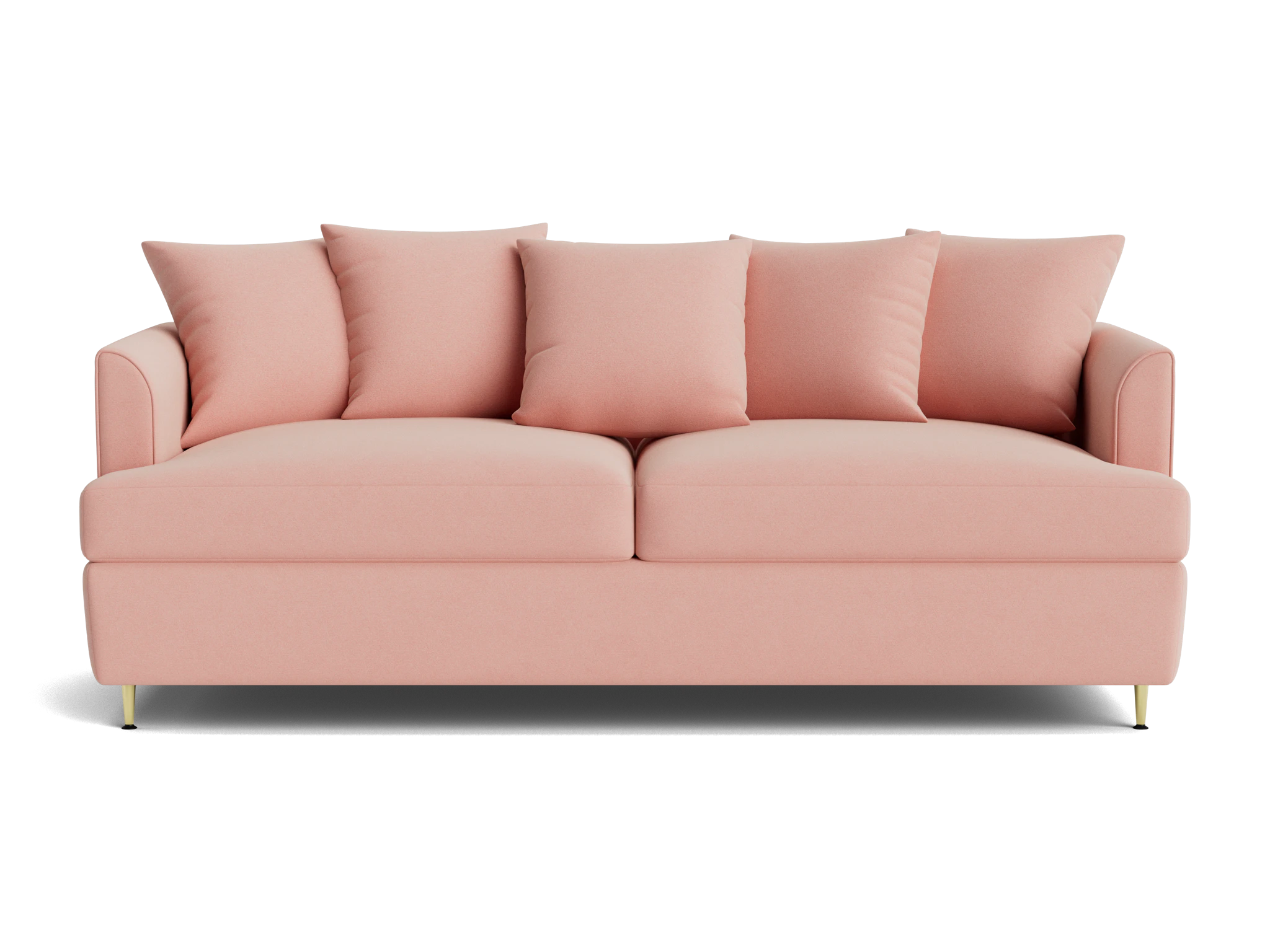 aime sleeper sofa royale blush