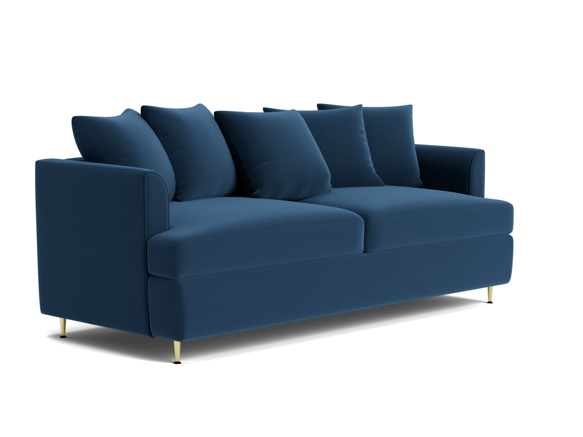 aime sleeper sofa royale cobalt