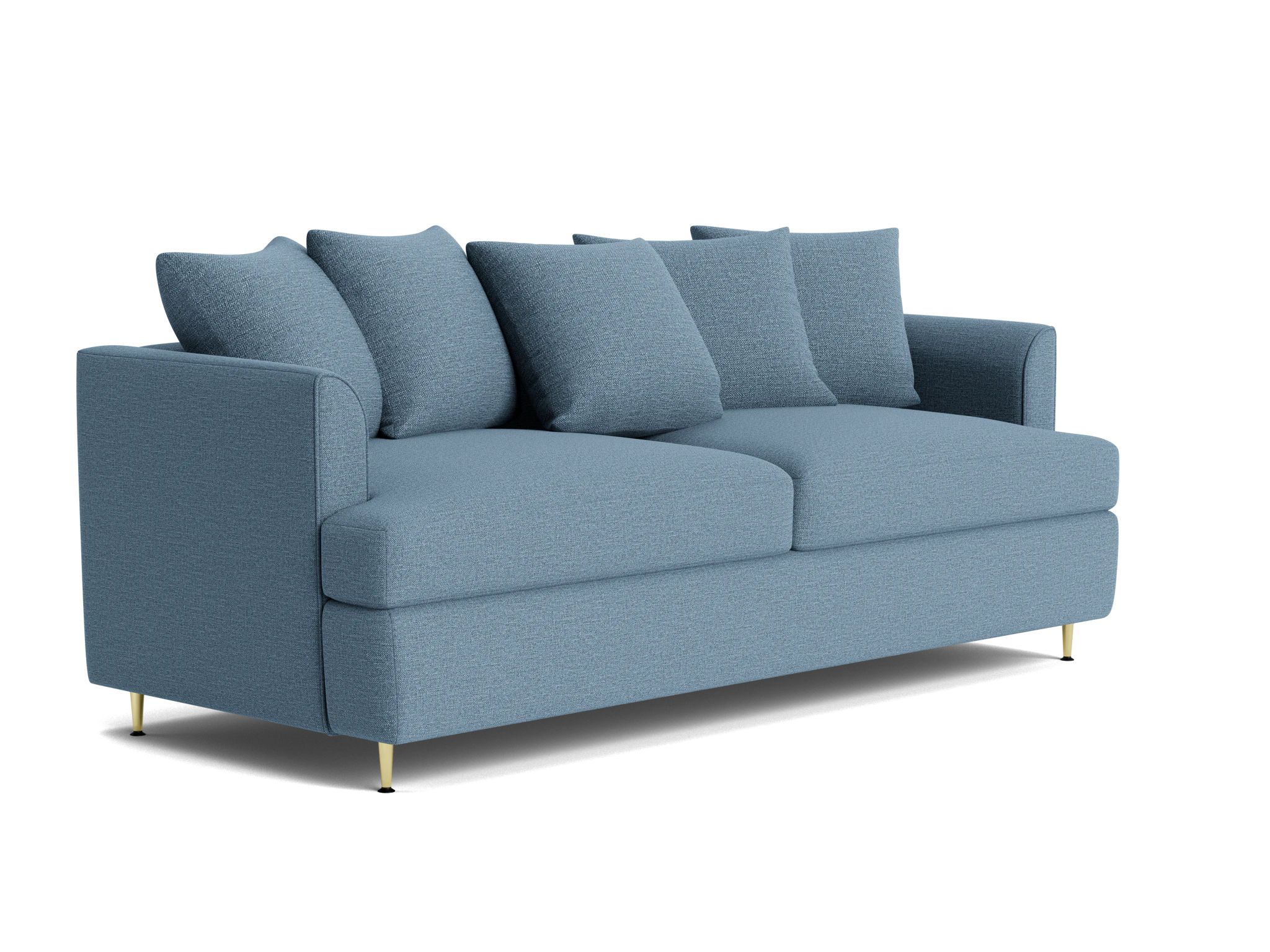 aime sleeper sofa milo french blue