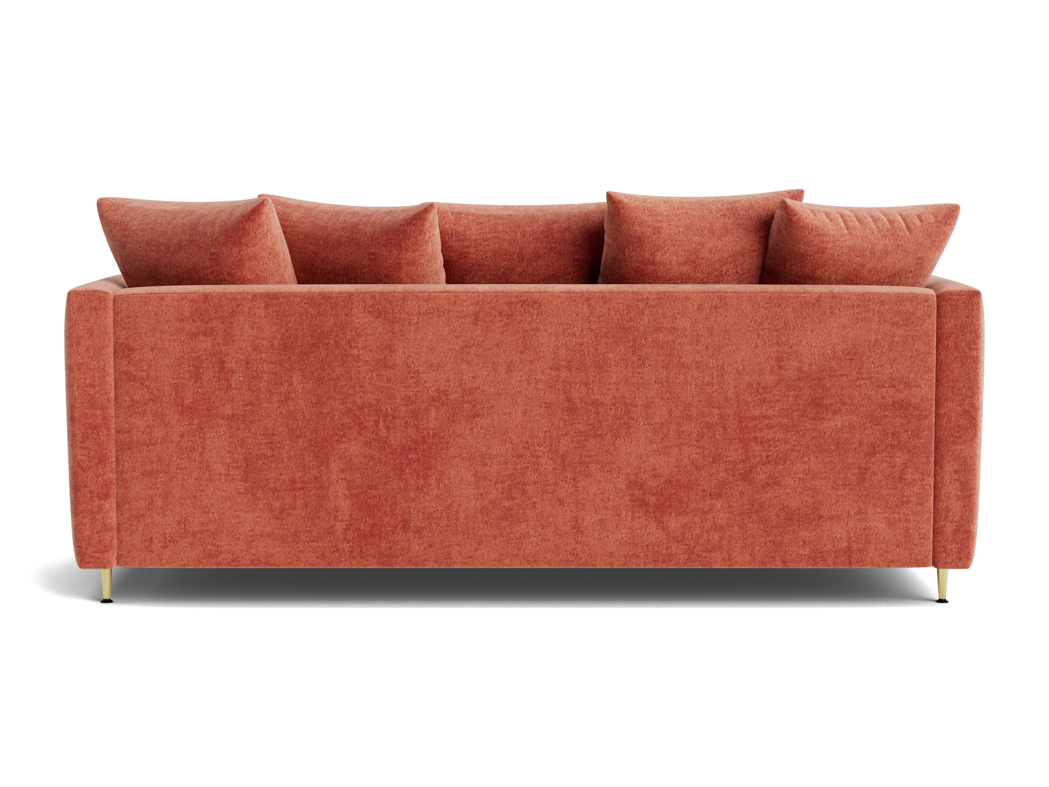 aime sleeper sofa plush terra rose