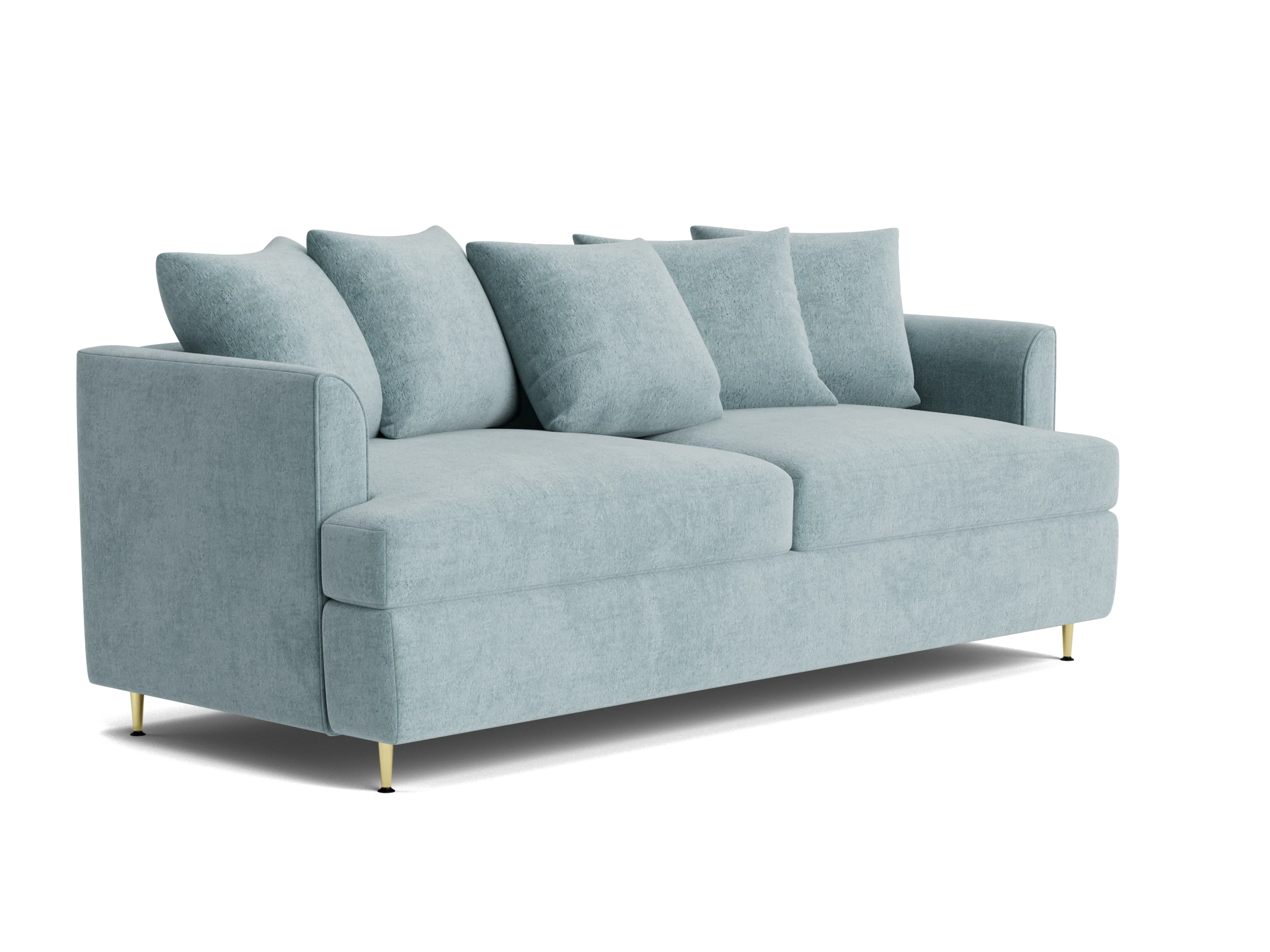 aime sleeper sofa plush mist