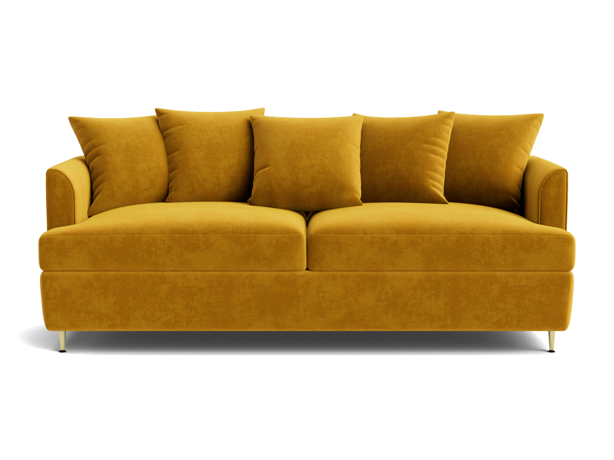 aime sleeper sofa harper amber gold