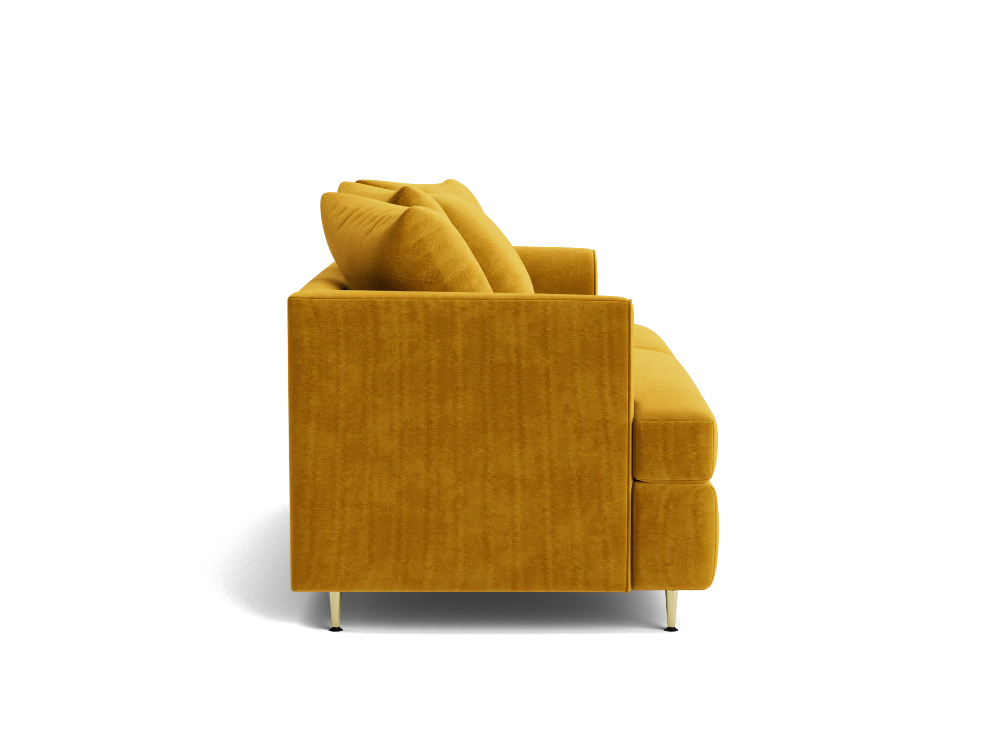 aime sleeper sofa harper amber gold