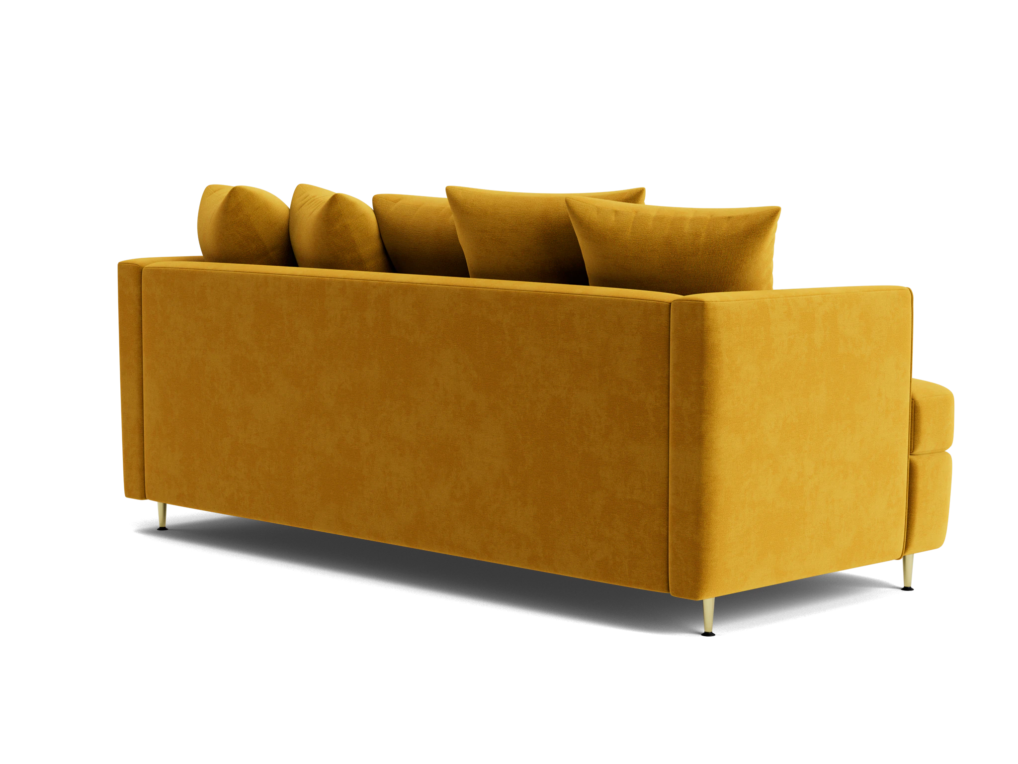 aime sleeper sofa harper amber gold