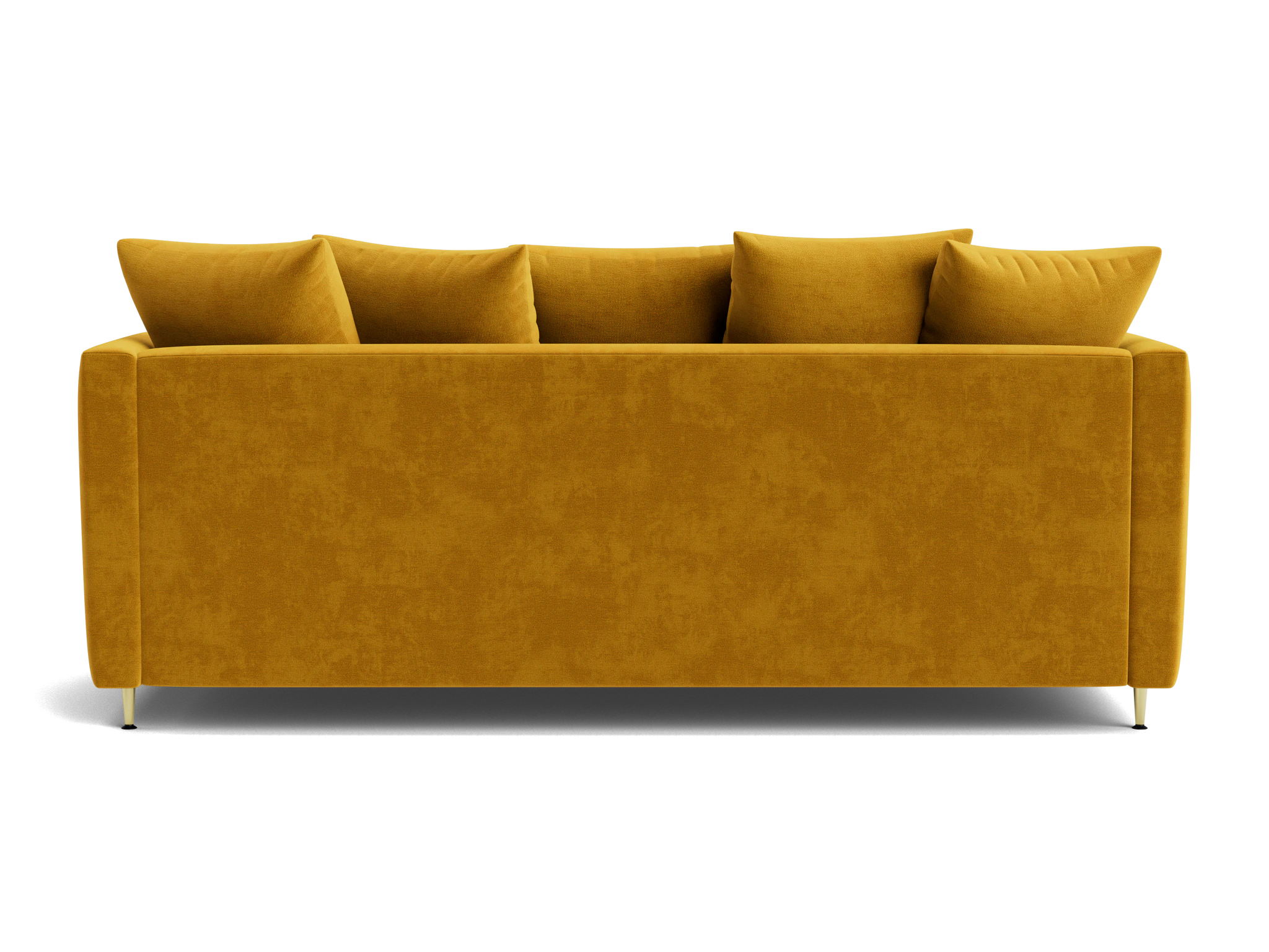 aime sleeper sofa harper amber gold