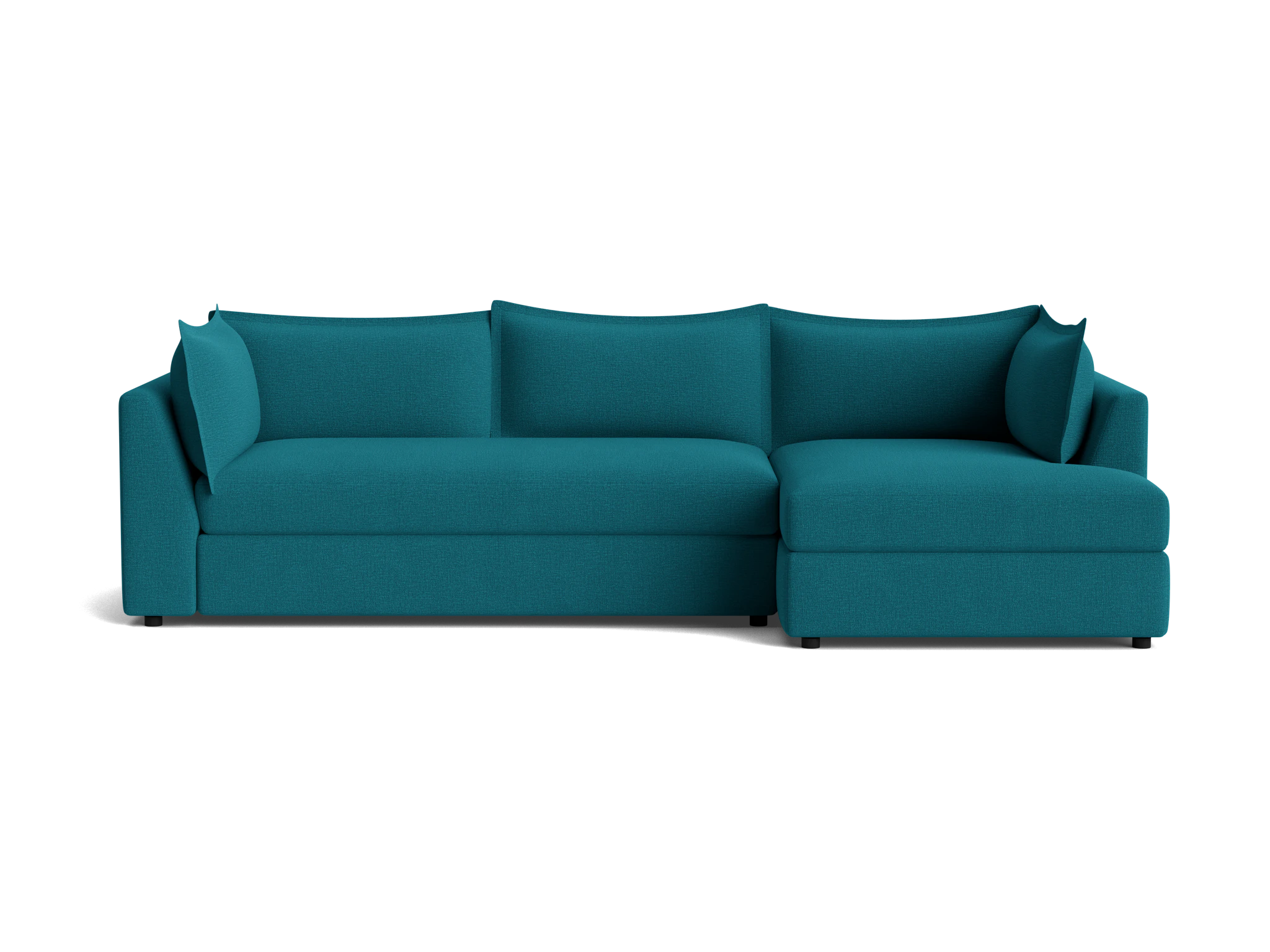 wilder sleeper sectional key largo zenith teal