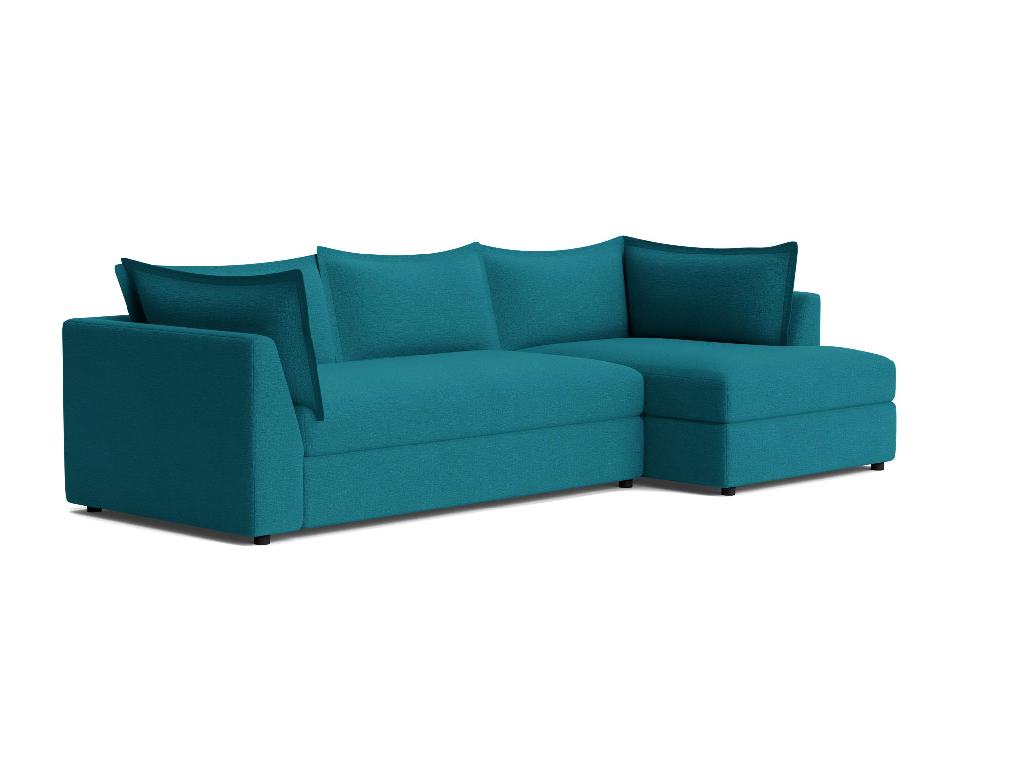 wilder sleeper sectional key largo zenith teal