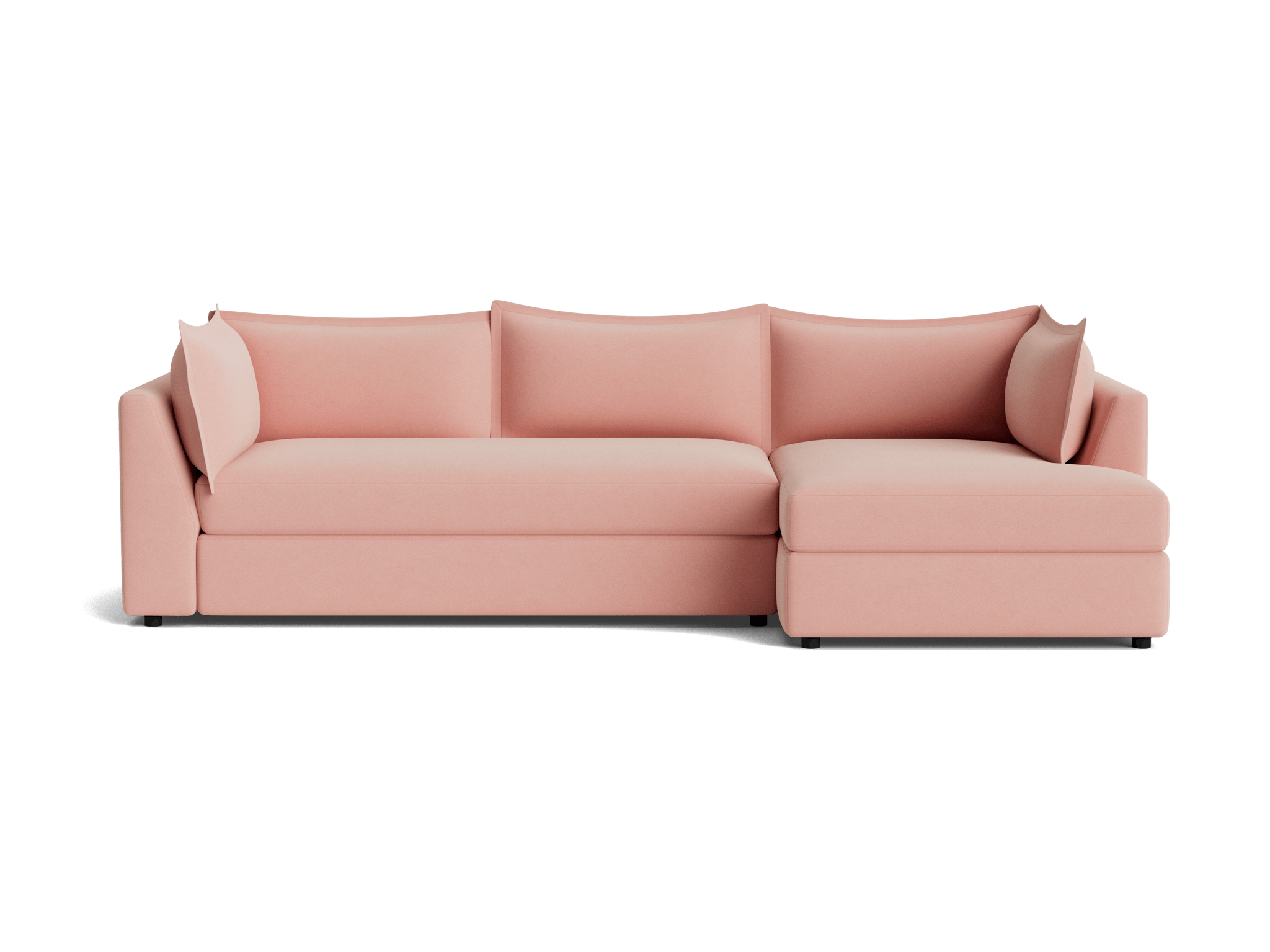 wilder sleeper sectional royale blush